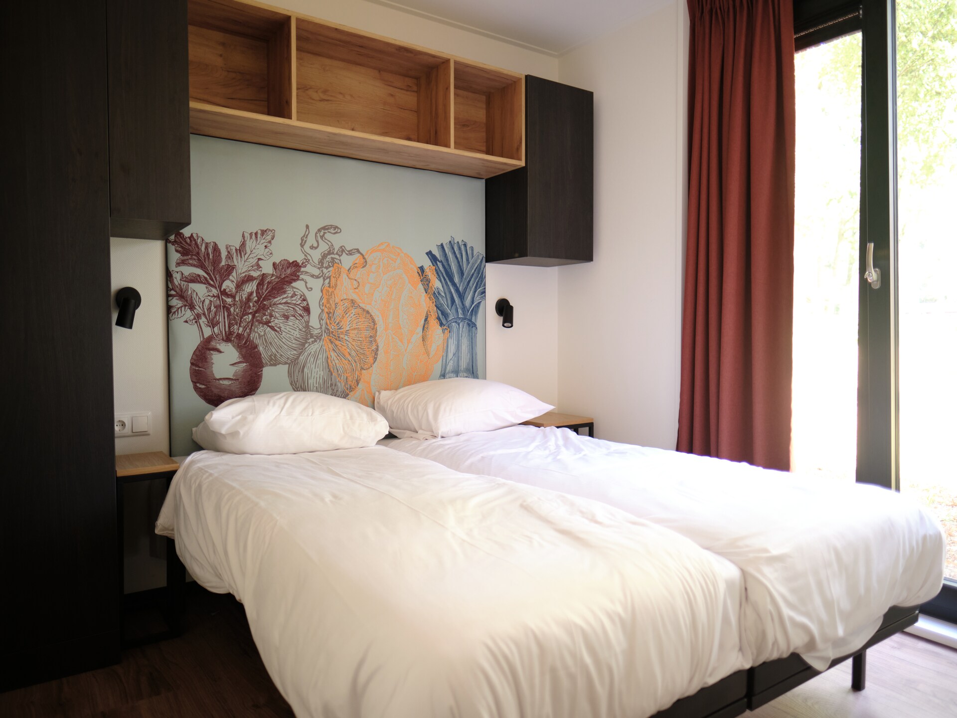 Moderne houten lodge in Resort Gulpen voor 6 personen met tuin - foto 8