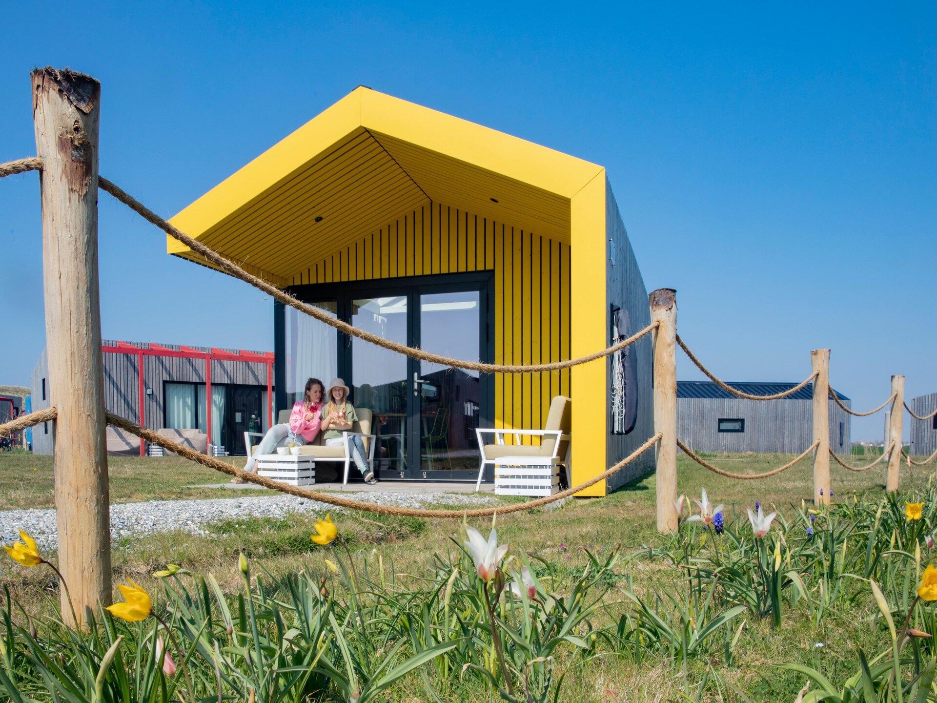Toegankelijke strandlodge in Callantsoog: 500m van zee, huisdieren welkom - foto 18