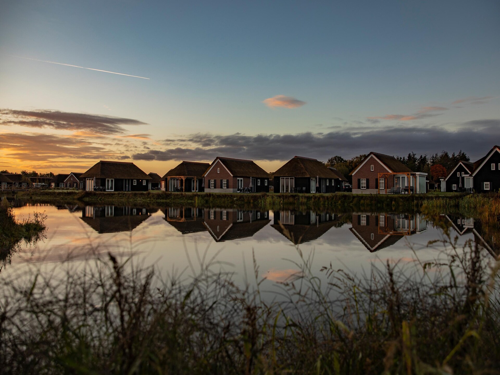 Elegante villa met rieten dak op hondenlief vakantiepark bij Someren - foto 16