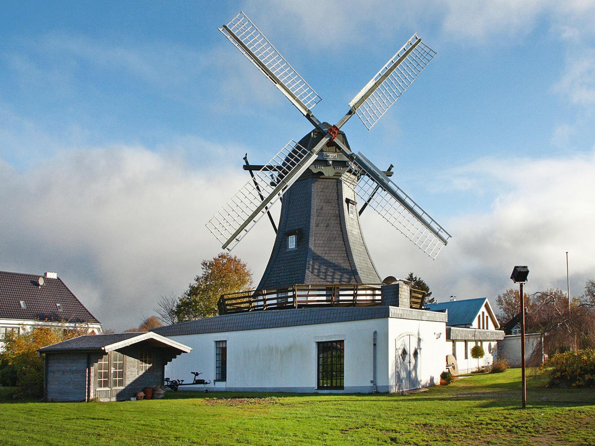 Sfeervol gerestaureerde historische molen bij Flensburg met ruime tuin - foto 3
