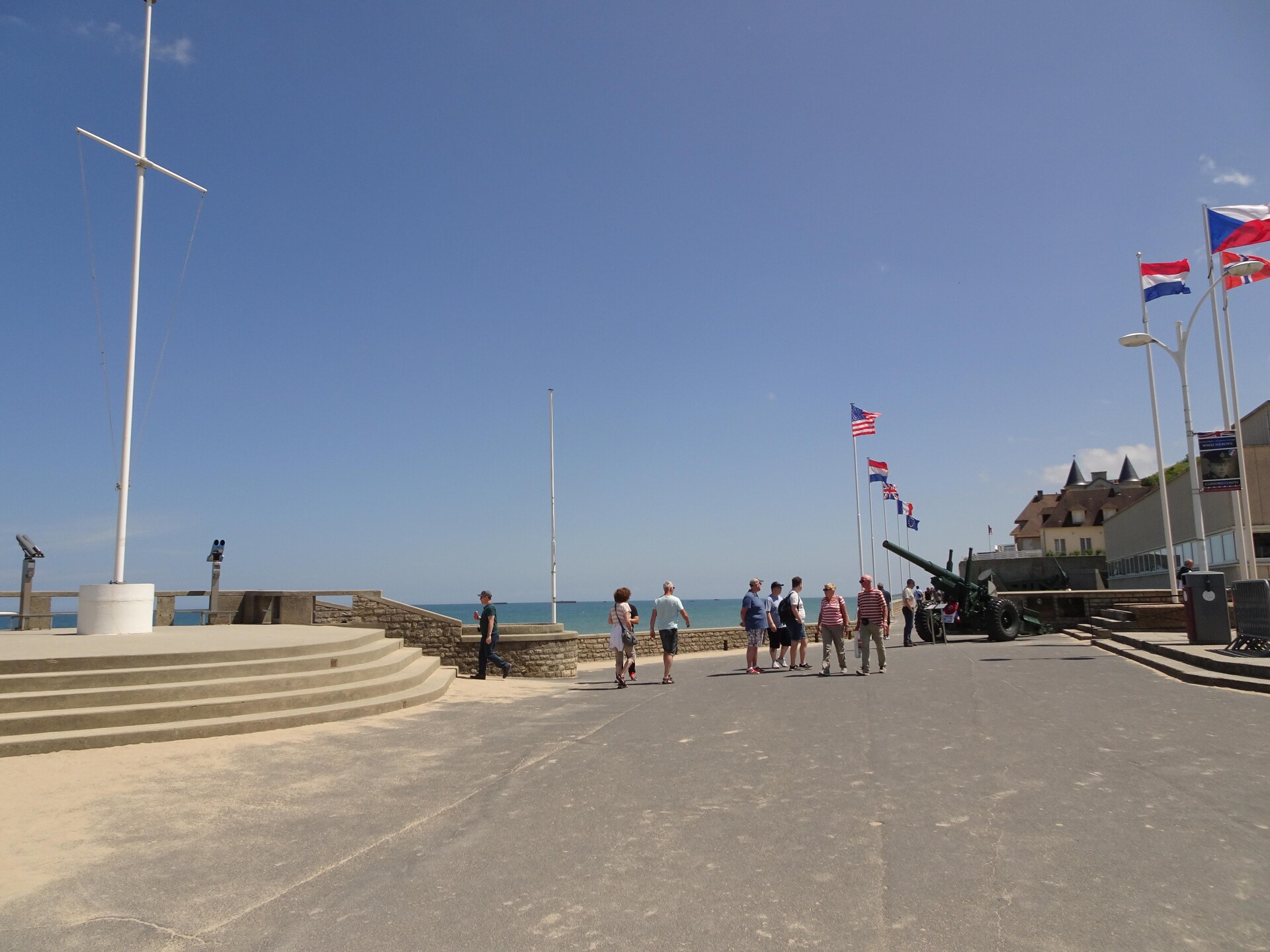Strandappartement met dakterras direct aan de boulevard van Arromanches - foto 15