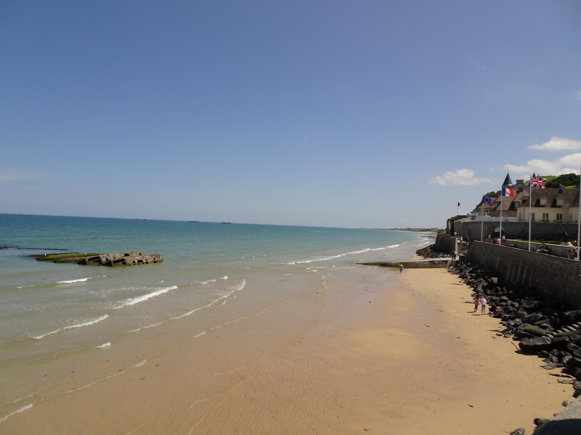 Strandappartement met dakterras direct aan de boulevard van Arromanches - foto 16