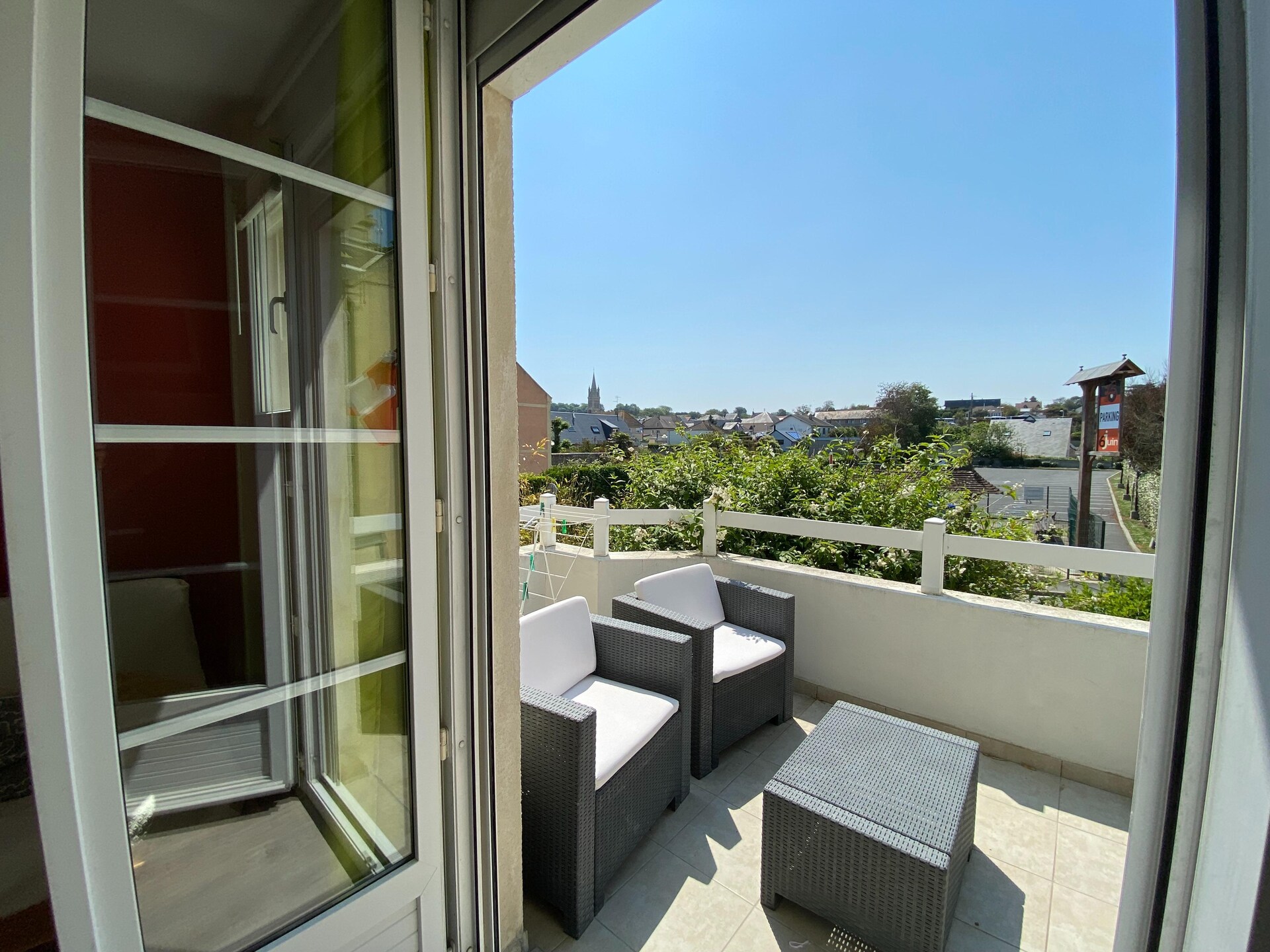 Strandappartement met dakterras direct aan de boulevard van Arromanches - foto 10