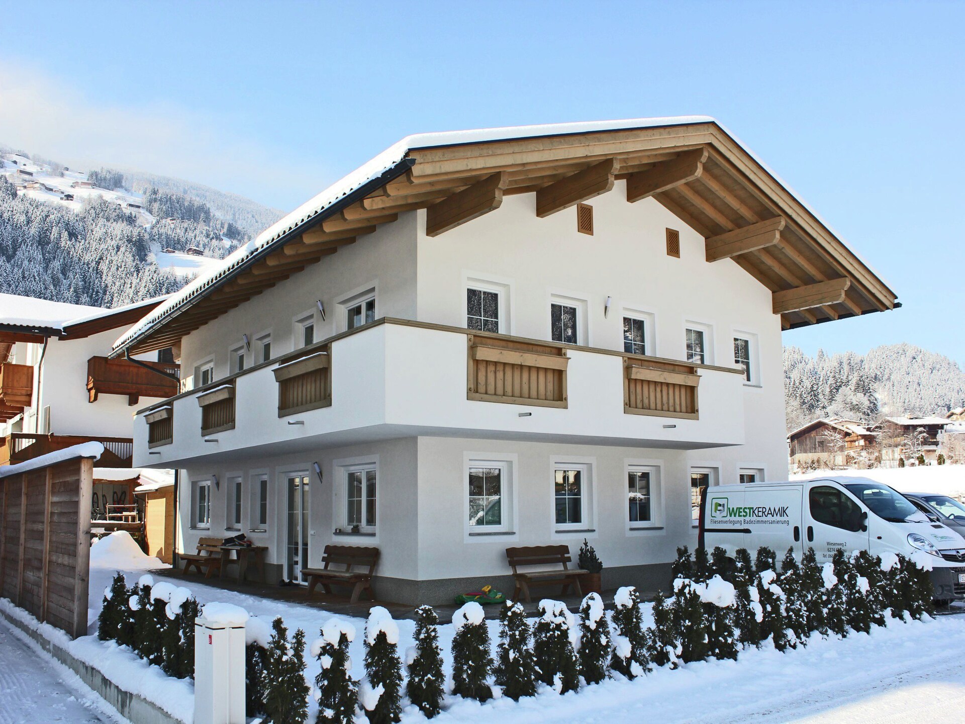 Ruim appartement in Aschau im Zillertal met 3 slaapkamers, 2 badkamers en skiberging - foto 38