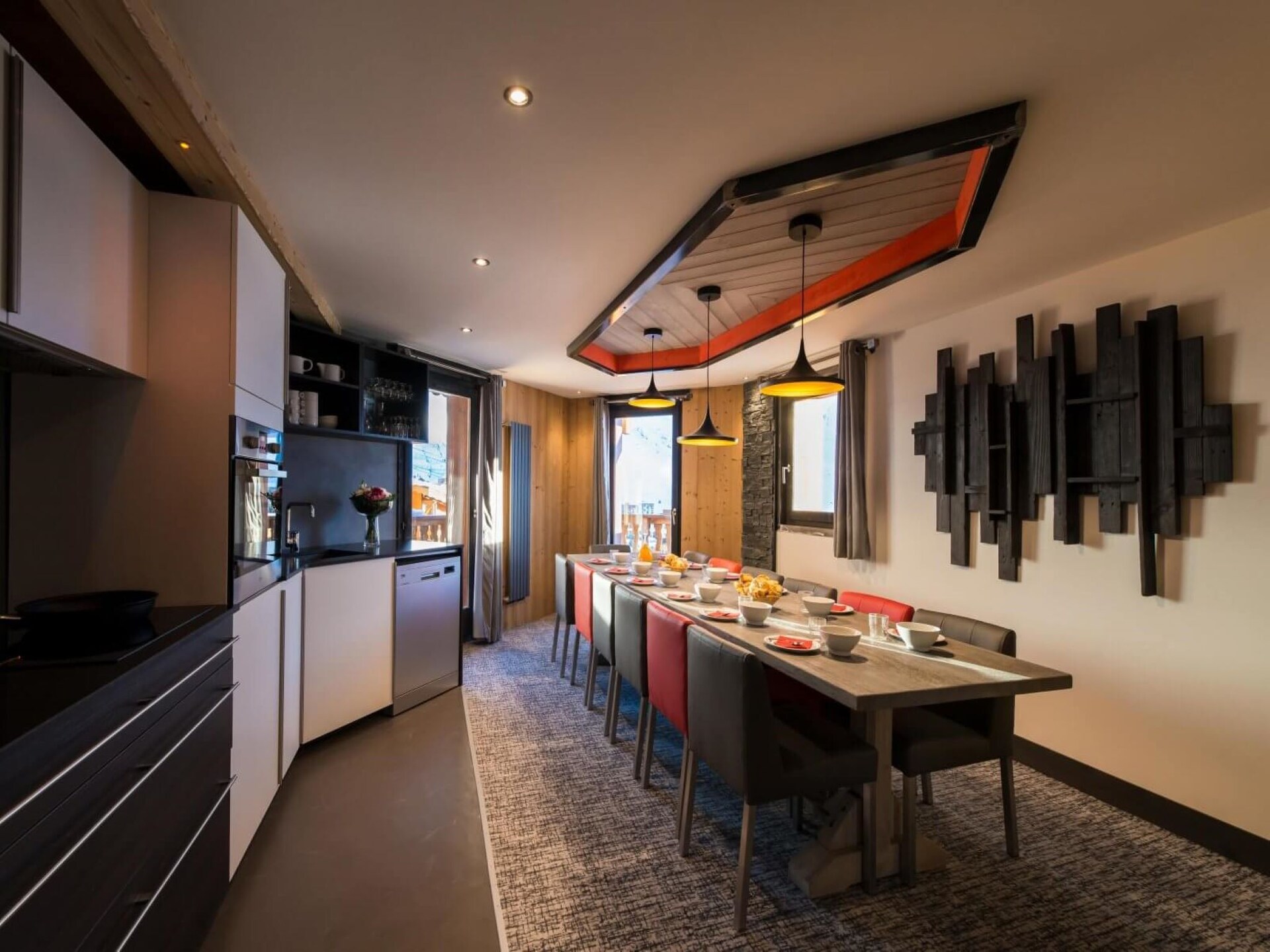 Ruim chalet-appartement voor 14 personen met zwembad in Val Thorens - foto 3