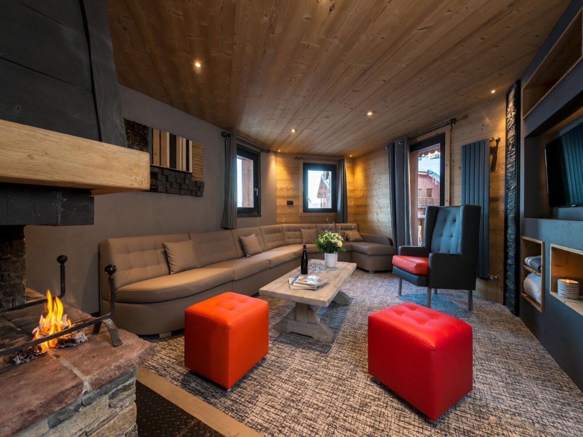 Ruim chalet-appartement voor 14 personen met zwembad in Val Thorens - foto 2