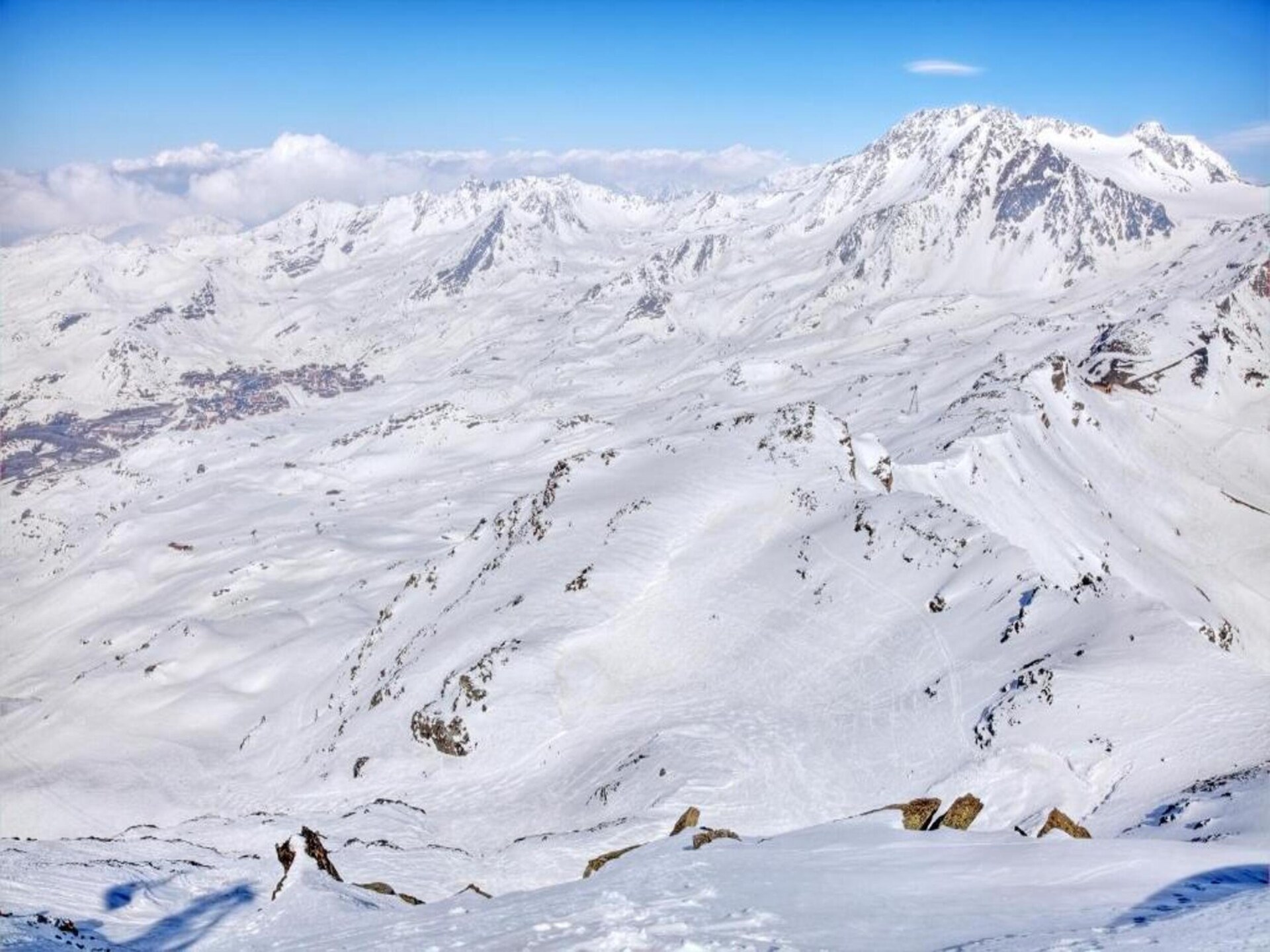 Ruim chalet-appartement voor 14 personen met zwembad in Val Thorens - foto 22