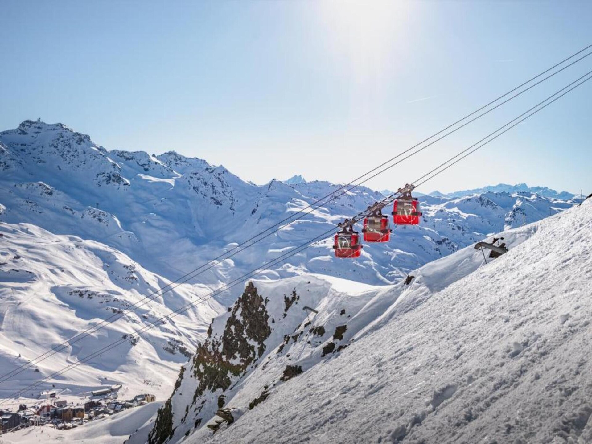 Ruim chalet-appartement voor 14 personen met zwembad in Val Thorens - foto 15