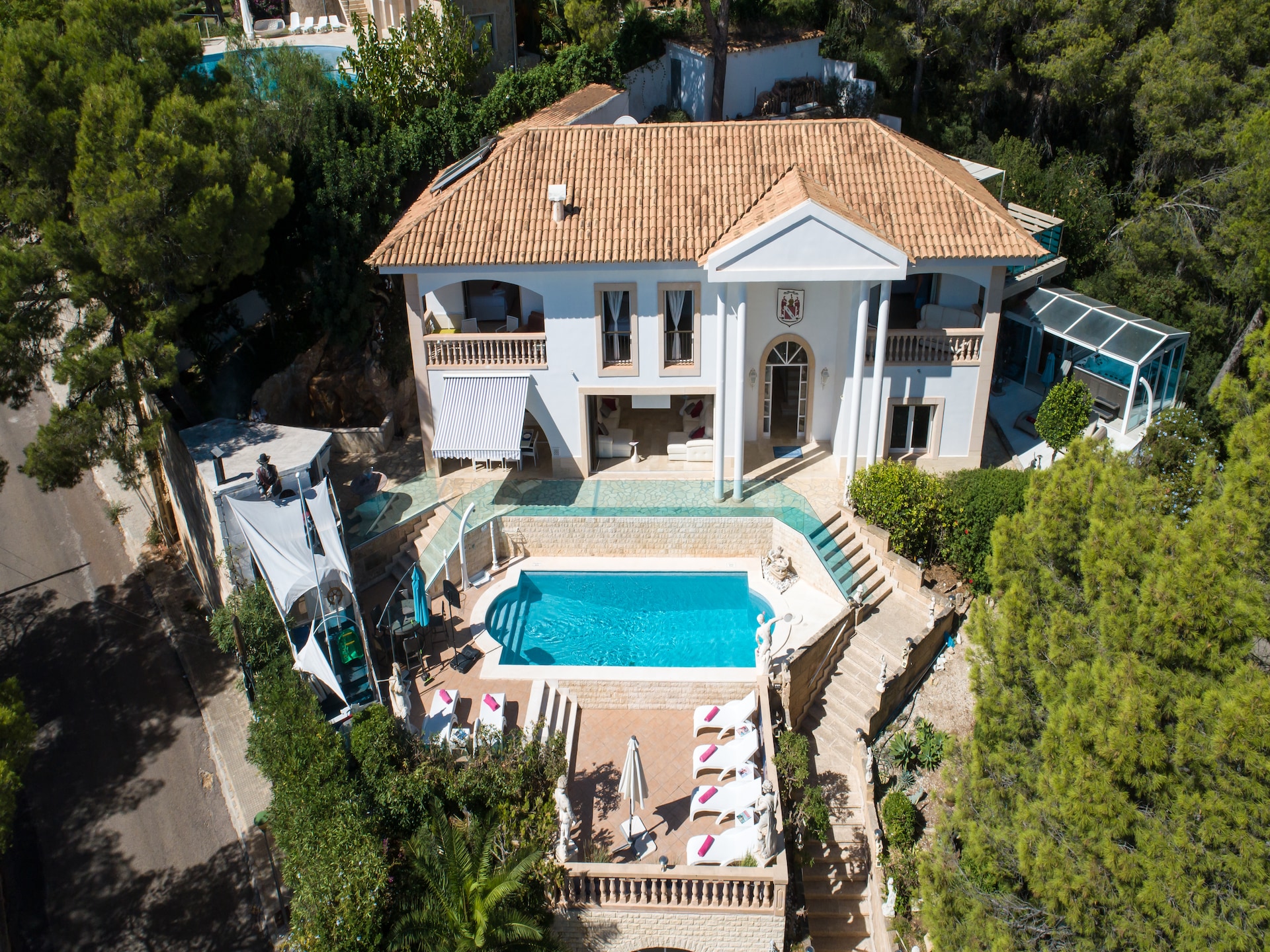 10-persoons villa met wellness en privézwembad in Portals Nous - foto 3