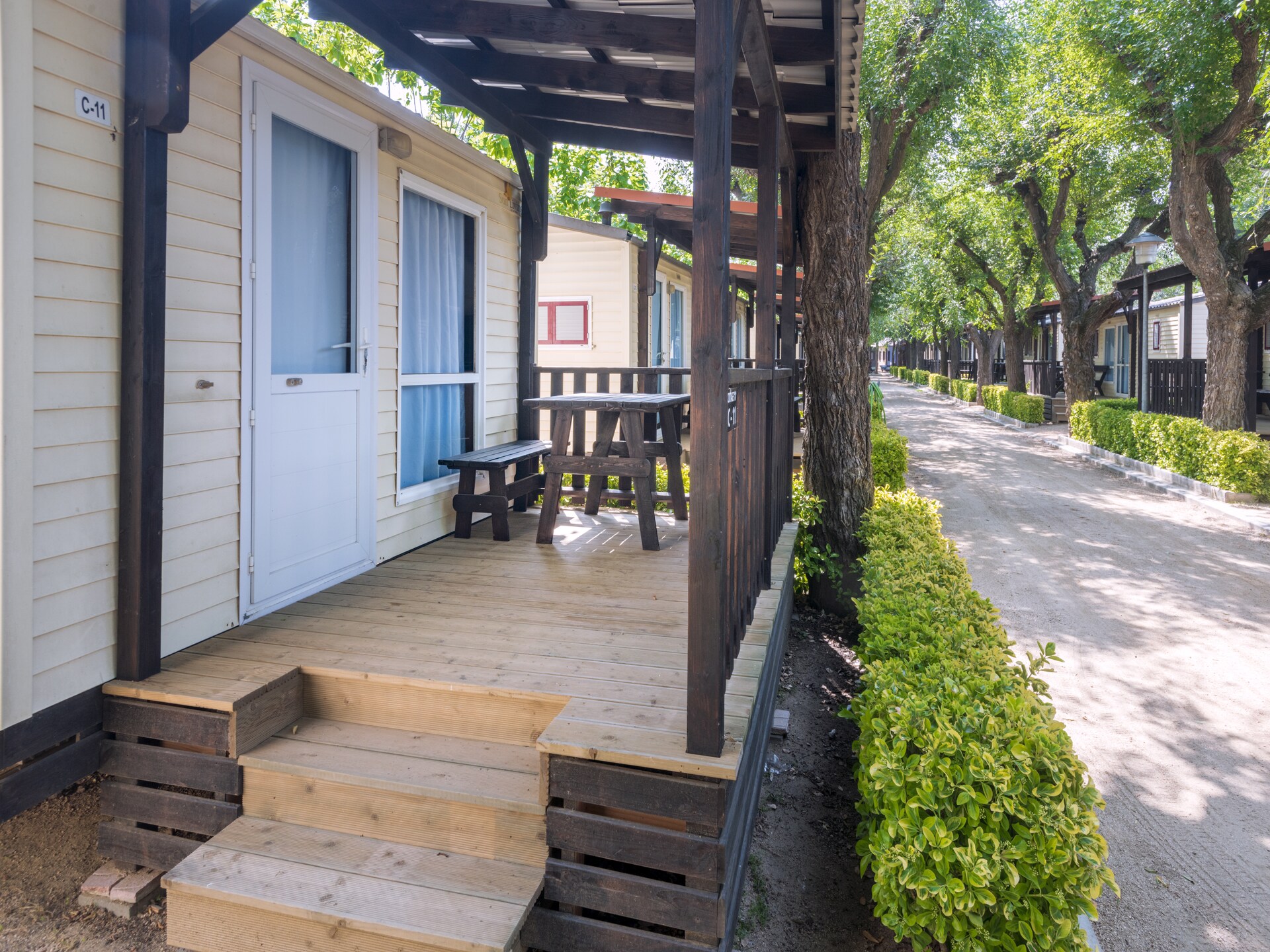 Comfortabel chalet voor 5 personen in Blanes op Camping Solmar - foto 13