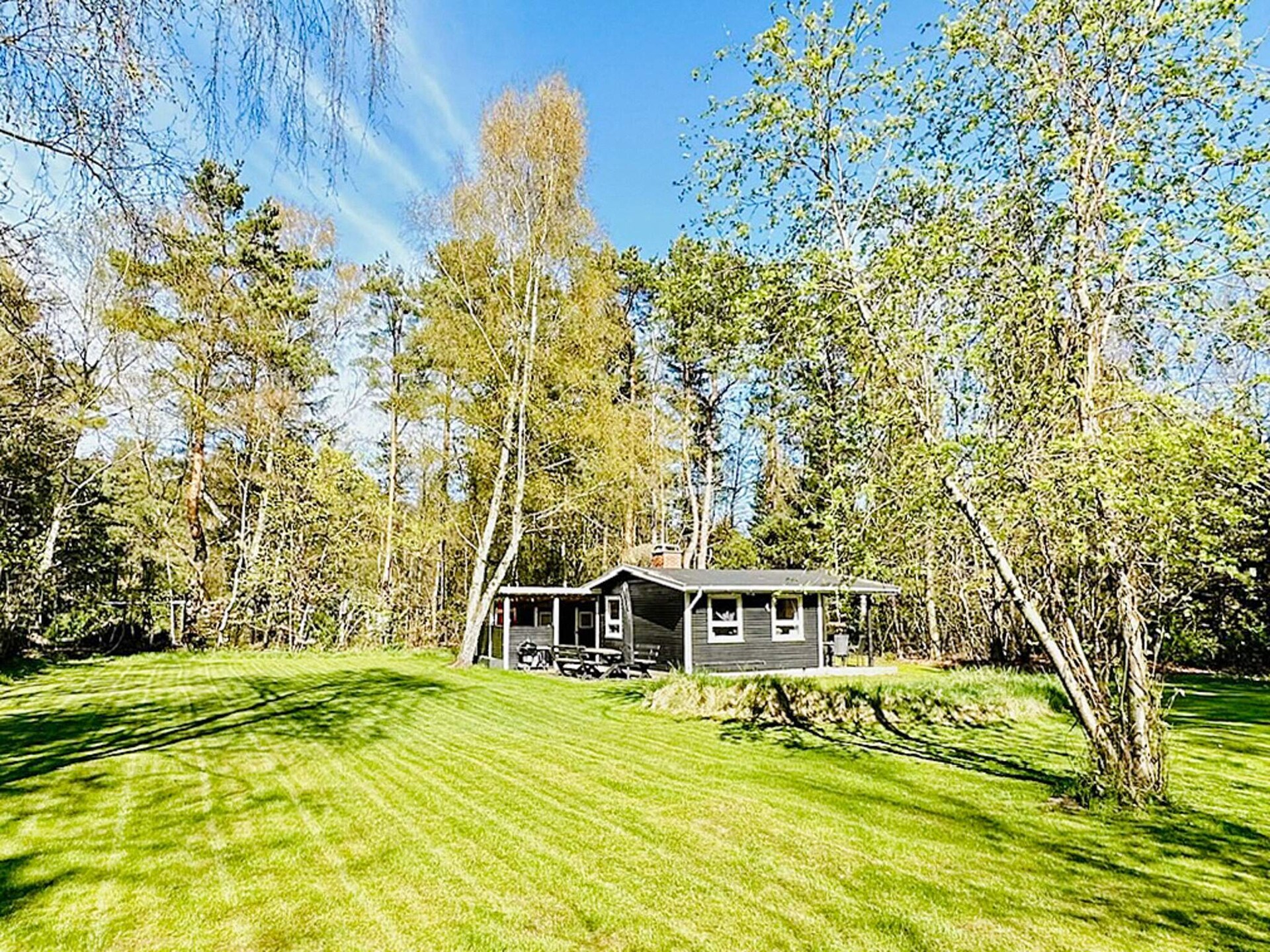 Knus vakantiehuis bij Asserbo met houtkachel, 3 km van zee - foto 4