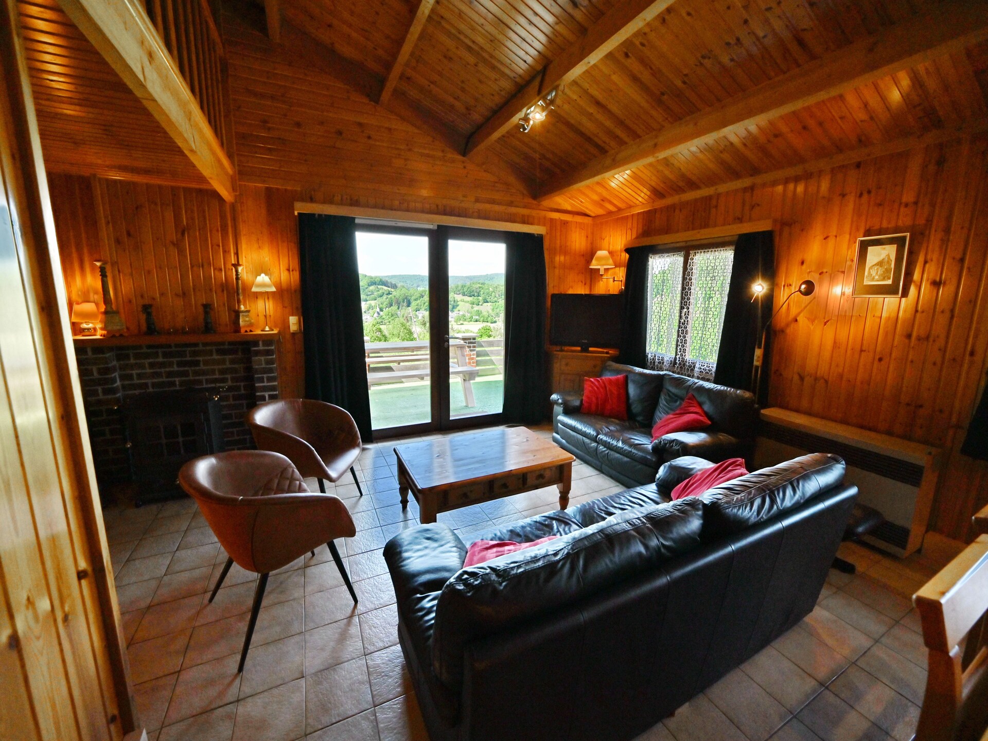 6-persoons chalet met hottub en Ourthe-uitzicht in Beffe - foto 10
