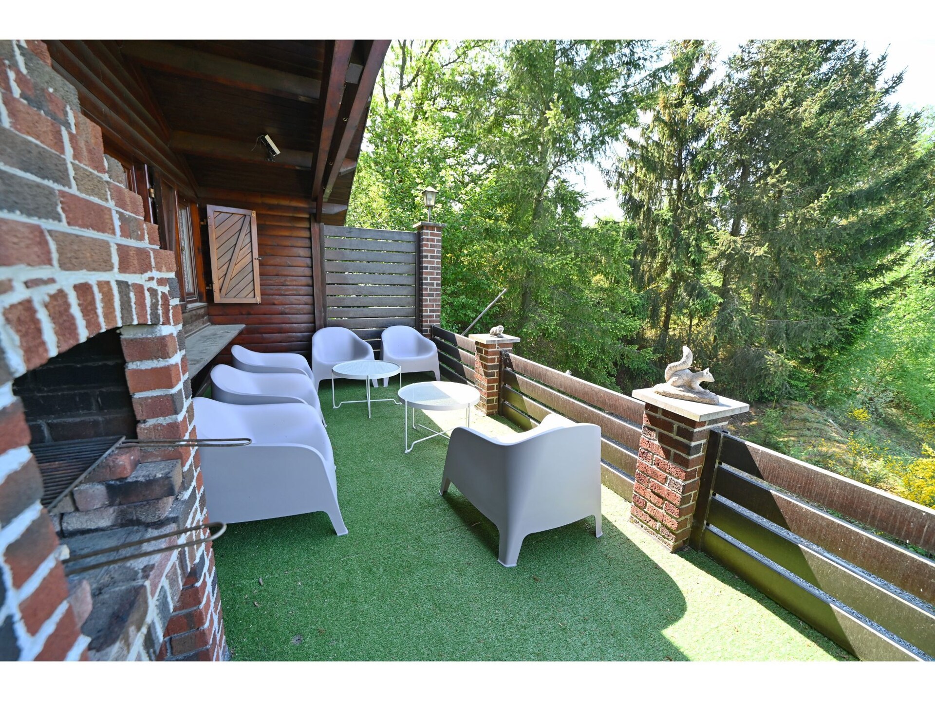 6-persoons chalet met hottub en Ourthe-uitzicht in Beffe - foto 1