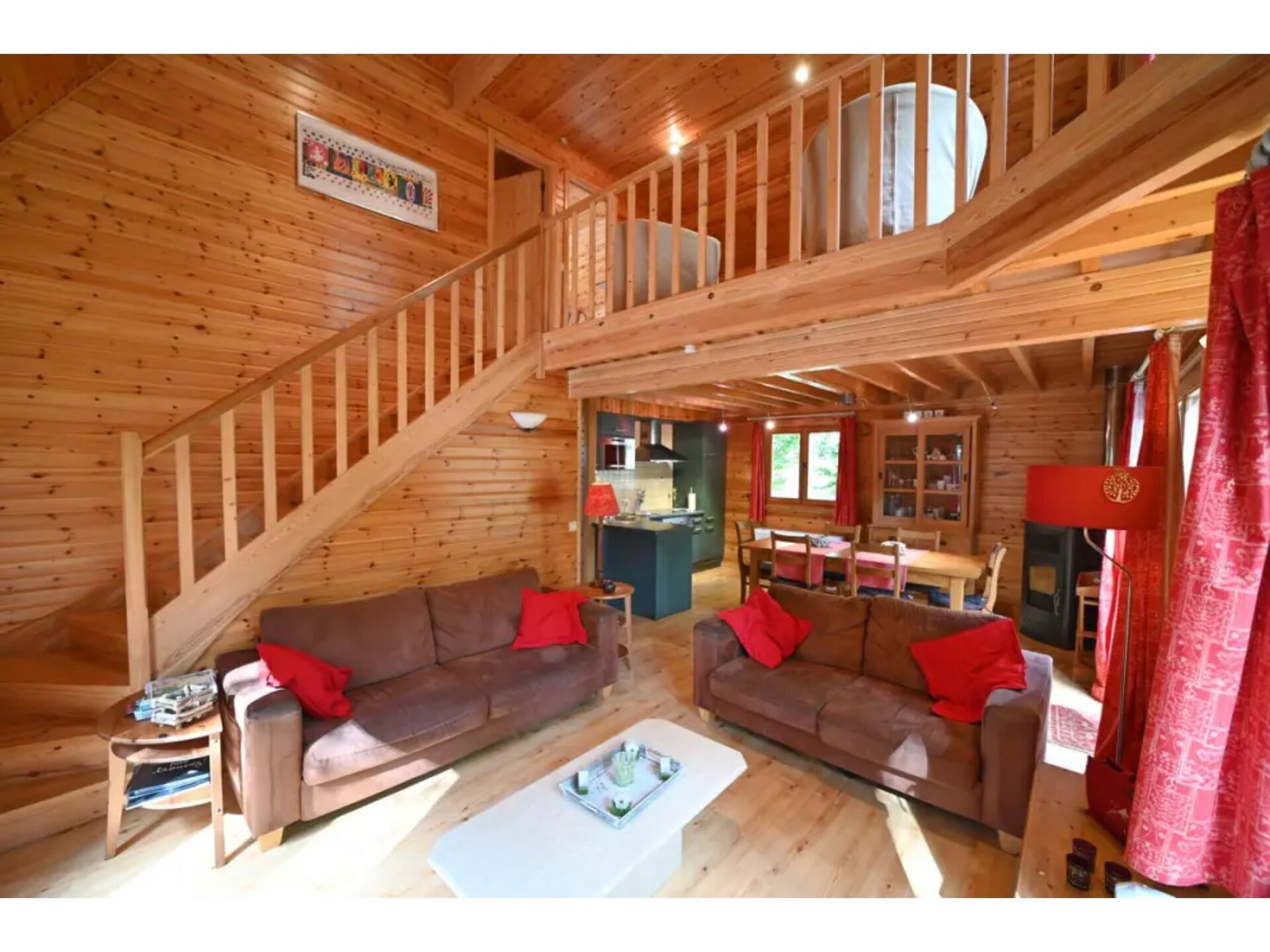 8-persoons chalet met sauna en pelletkachel in Biron - foto 18