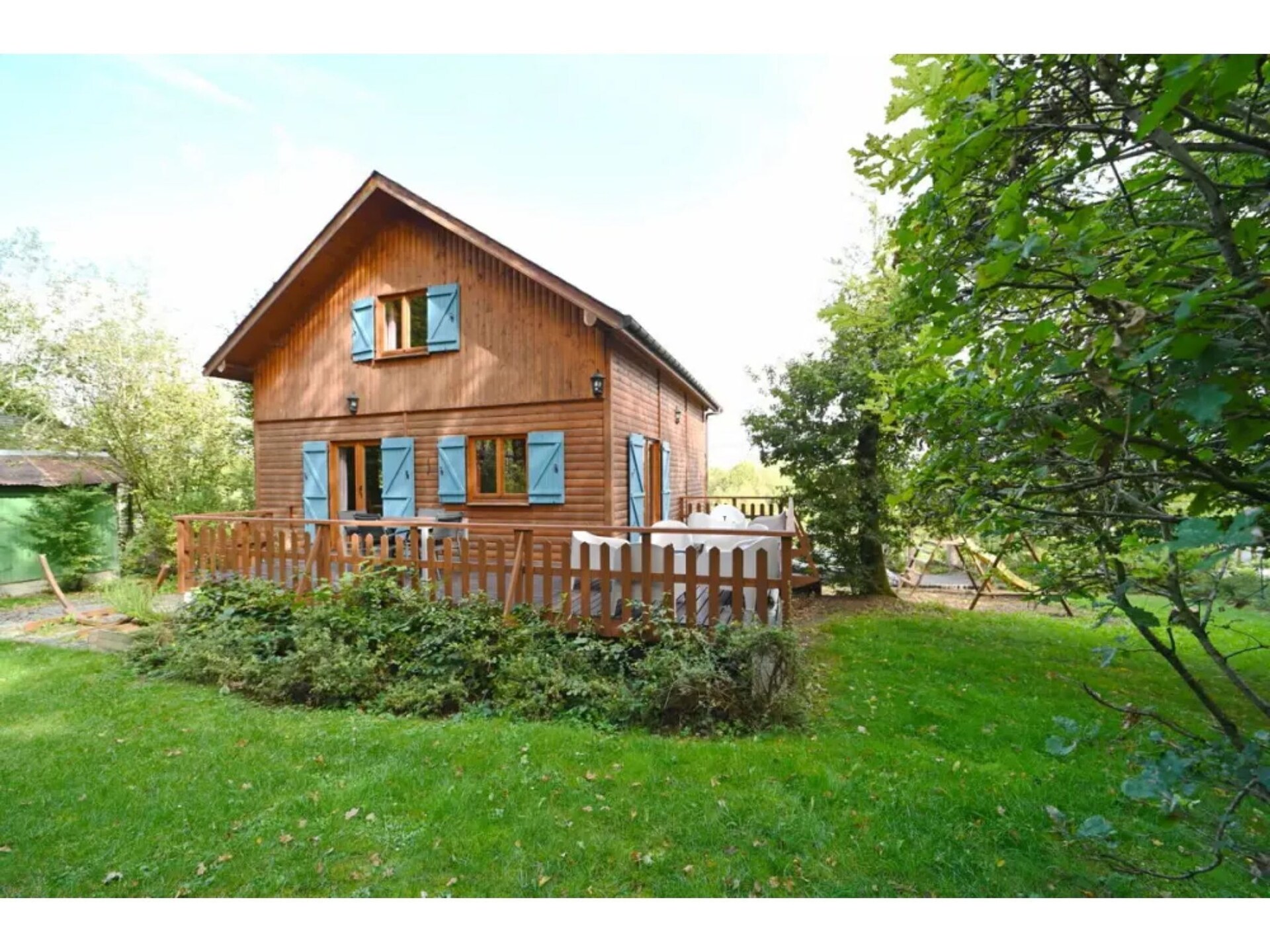 8-persoons chalet met sauna en pelletkachel in Biron - foto 39