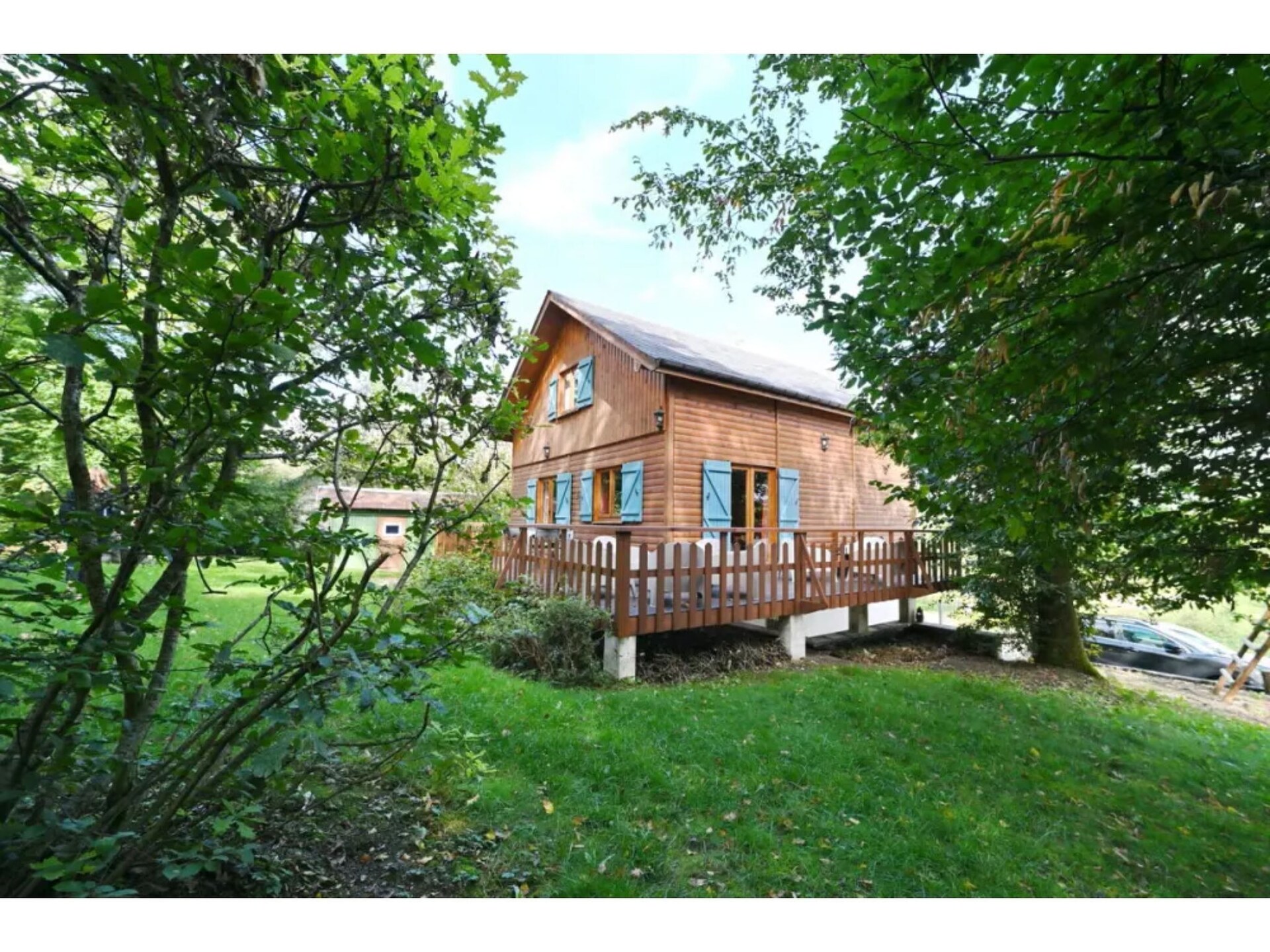8-persoons chalet met sauna en pelletkachel in Biron - foto 24