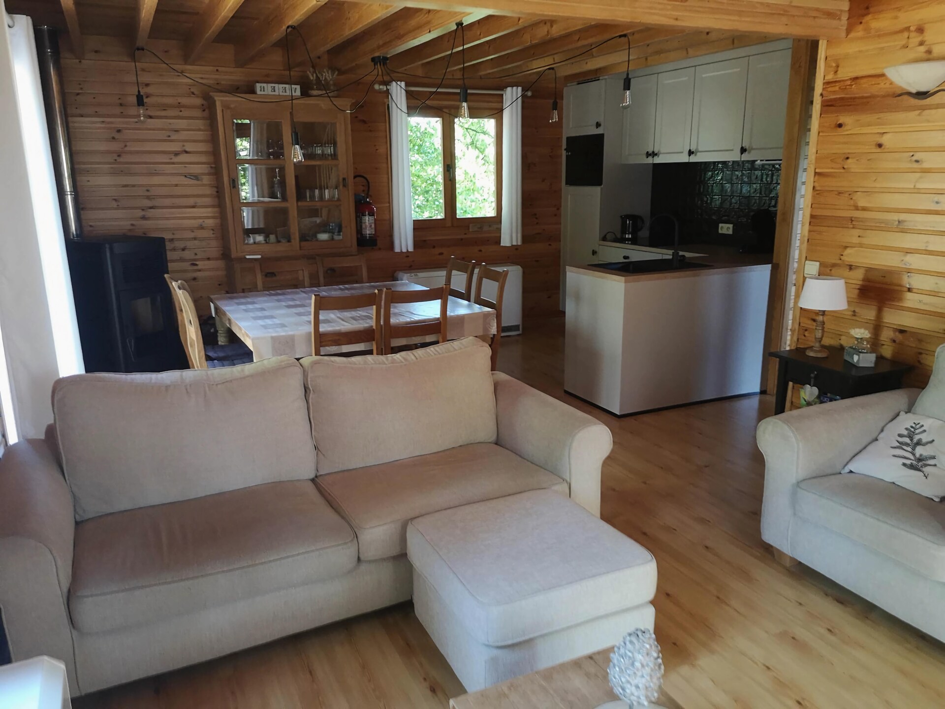 8-persoons chalet met sauna en pelletkachel in Biron - foto 27