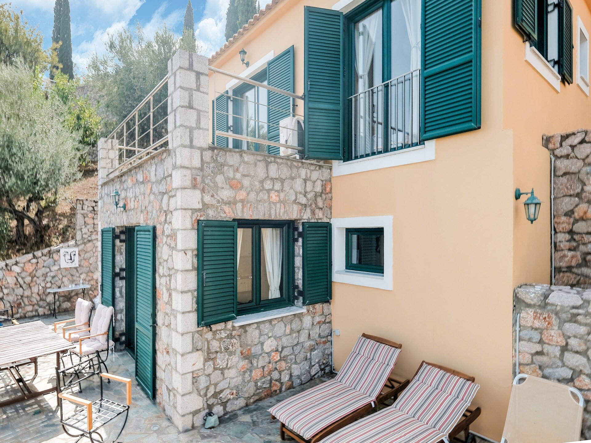 Strandvilla Arcadia: 3 huizen, 30m van zee, voor 14 personen in Pera Melana - foto 8