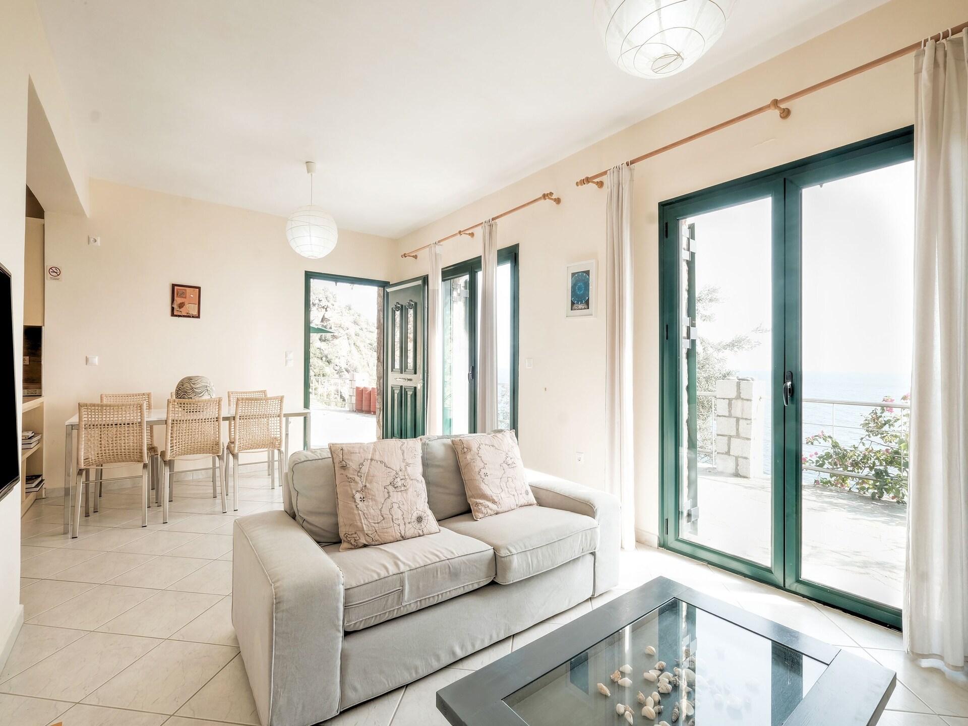 Strandvilla Arcadia: 3 huizen, 30m van zee, voor 14 personen in Pera Melana - foto 9