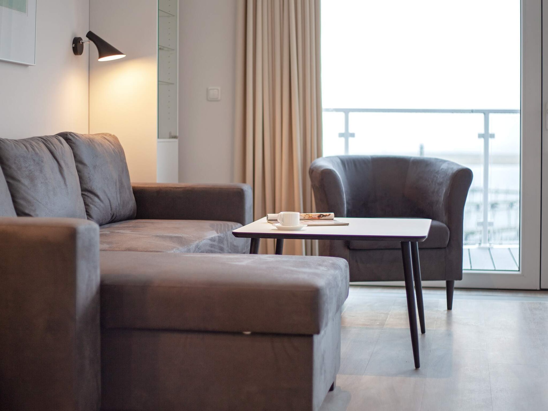 Appartement aan de Oostzee met panoramisch uitzicht op zee en jachthaven - foto 13