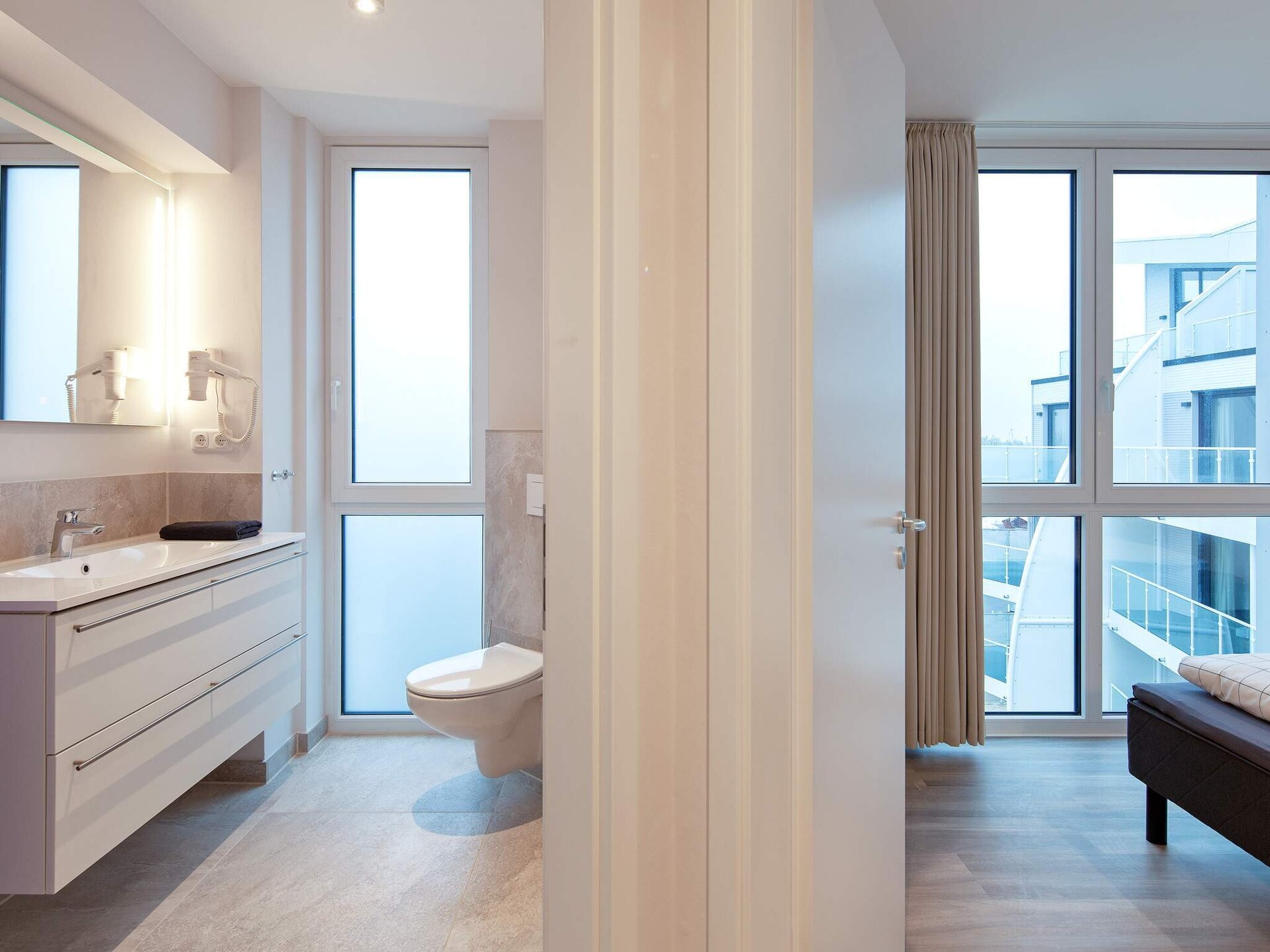 Appartement aan de Oostzee met panoramisch uitzicht op zee en jachthaven - foto 23
