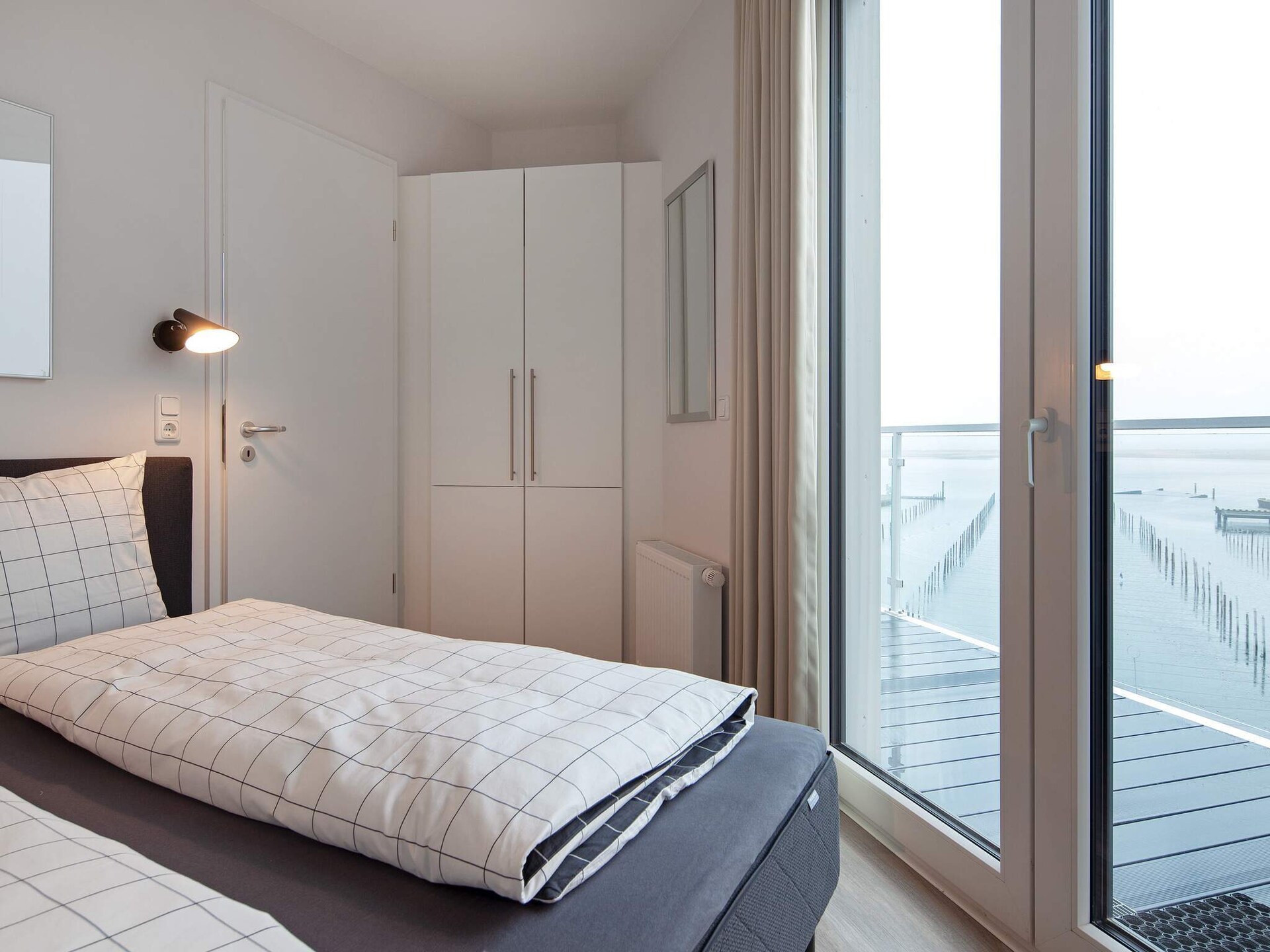 Appartement aan de Oostzee met panoramisch uitzicht op zee en jachthaven - foto 27