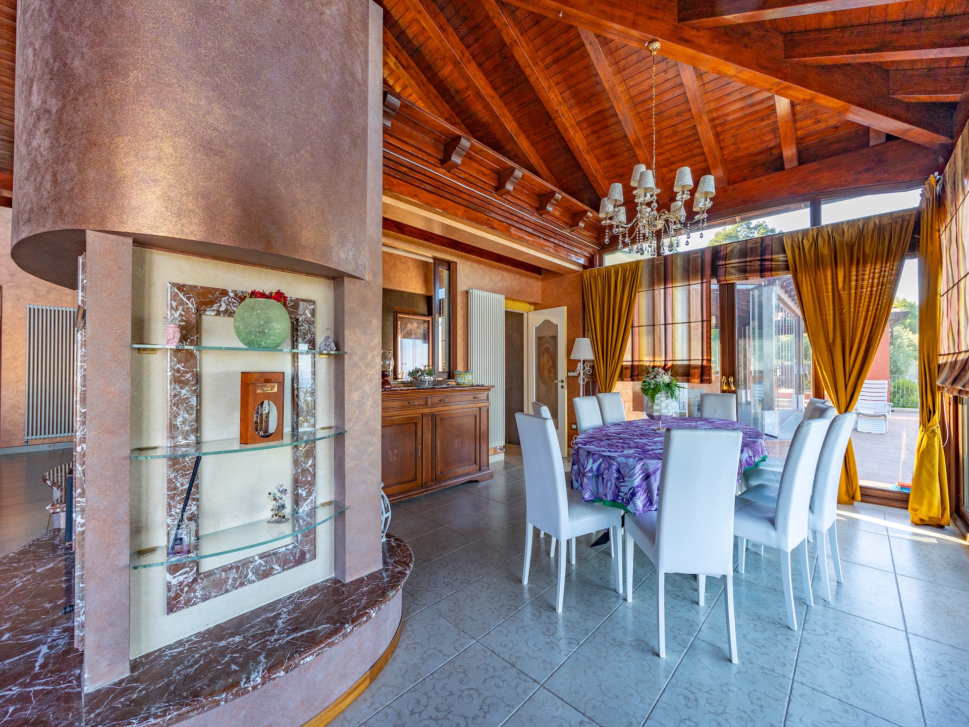 Ruime villa met panoramisch uitzicht, privézwembad en bubbelbad bij Gioiosa Marea - foto 9