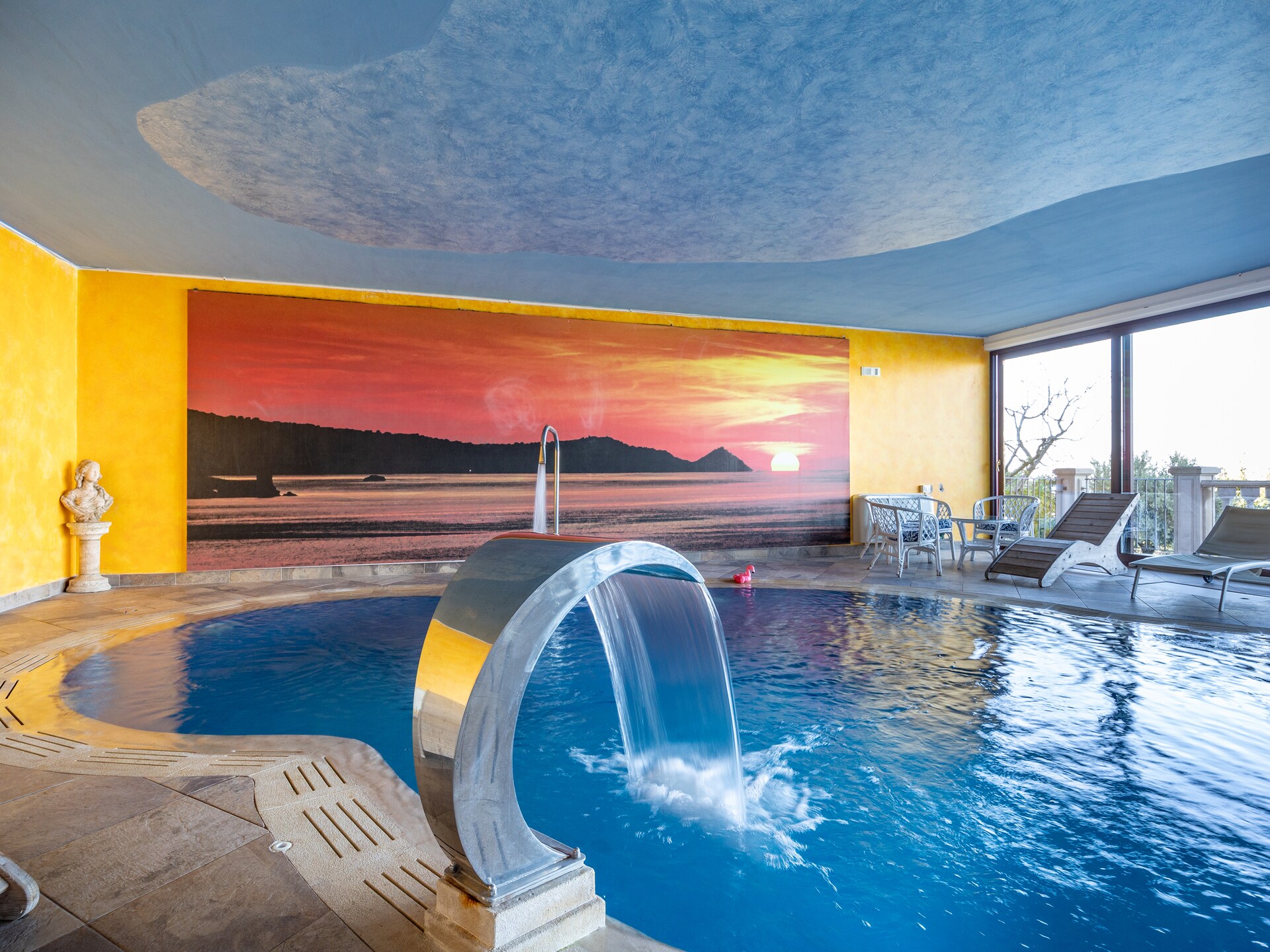 Ruime villa met panoramisch uitzicht, privézwembad en bubbelbad bij Gioiosa Marea - foto 28