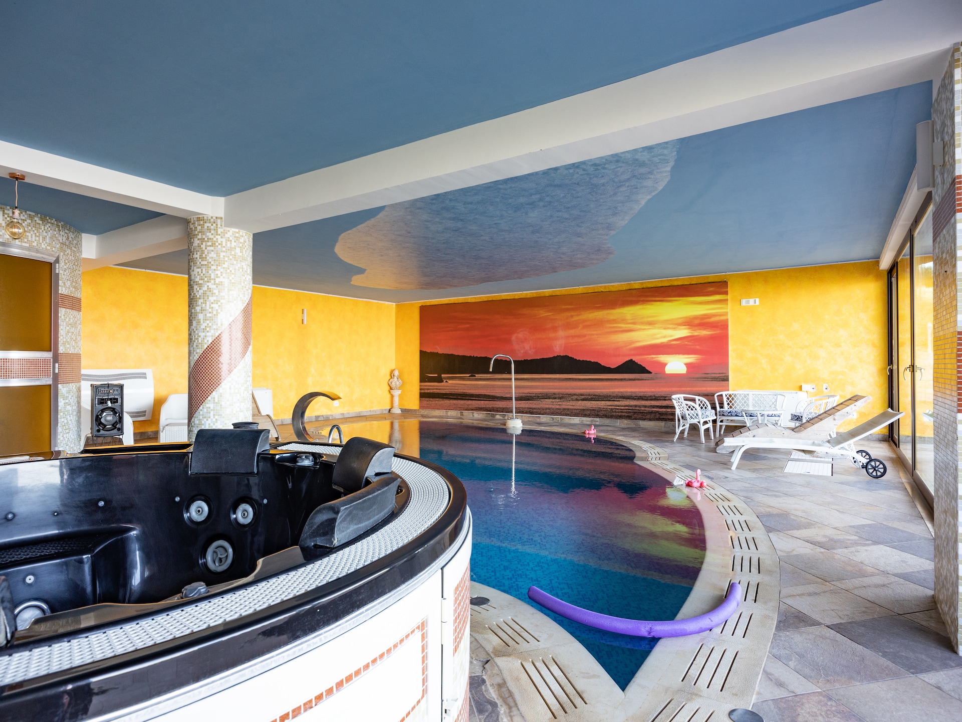 Ruime villa met panoramisch uitzicht, privézwembad en bubbelbad bij Gioiosa Marea - foto 30