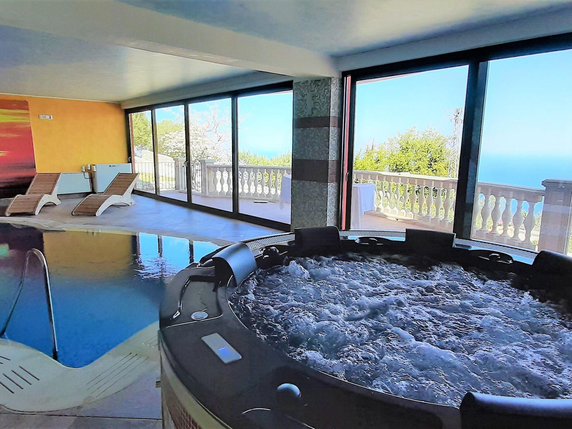 Ruime villa met panoramisch uitzicht, privézwembad en bubbelbad bij Gioiosa Marea - foto 2