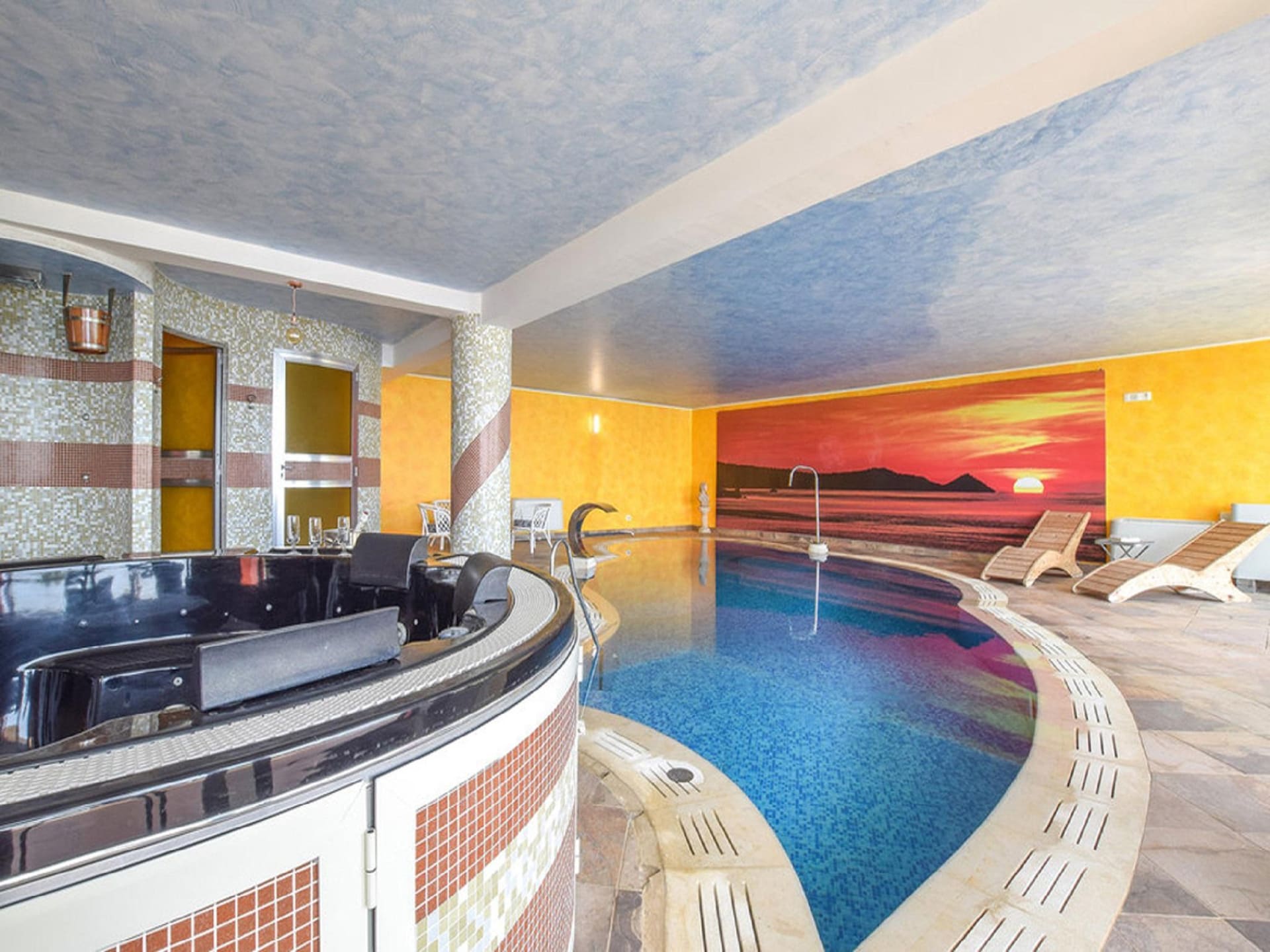 Ruime villa met panoramisch uitzicht, privézwembad en bubbelbad bij Gioiosa Marea - foto 32