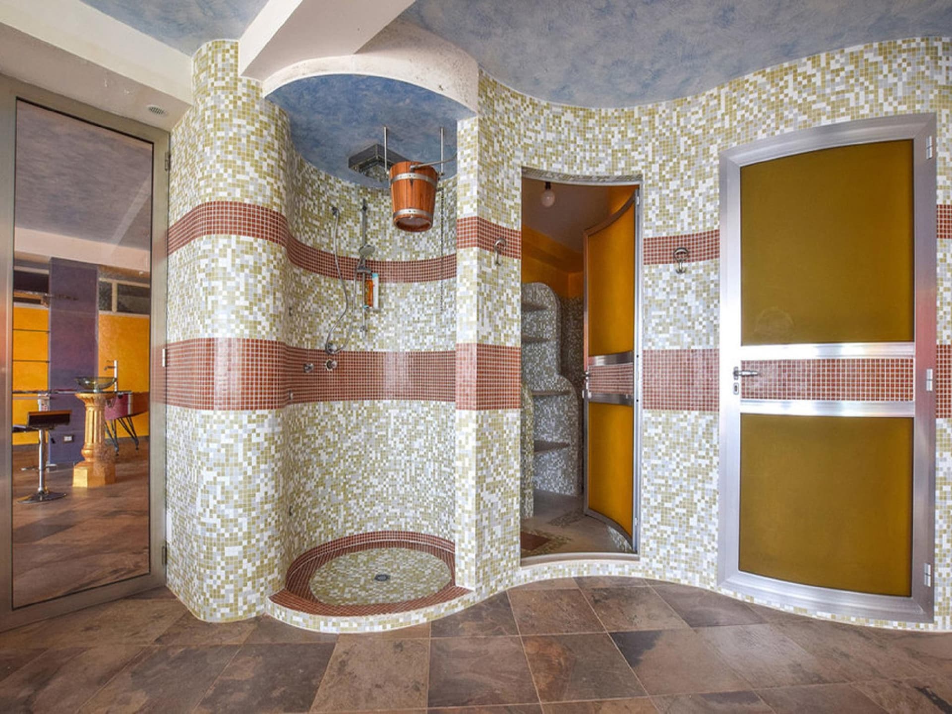 Ruime villa met panoramisch uitzicht, privézwembad en bubbelbad bij Gioiosa Marea - foto 24