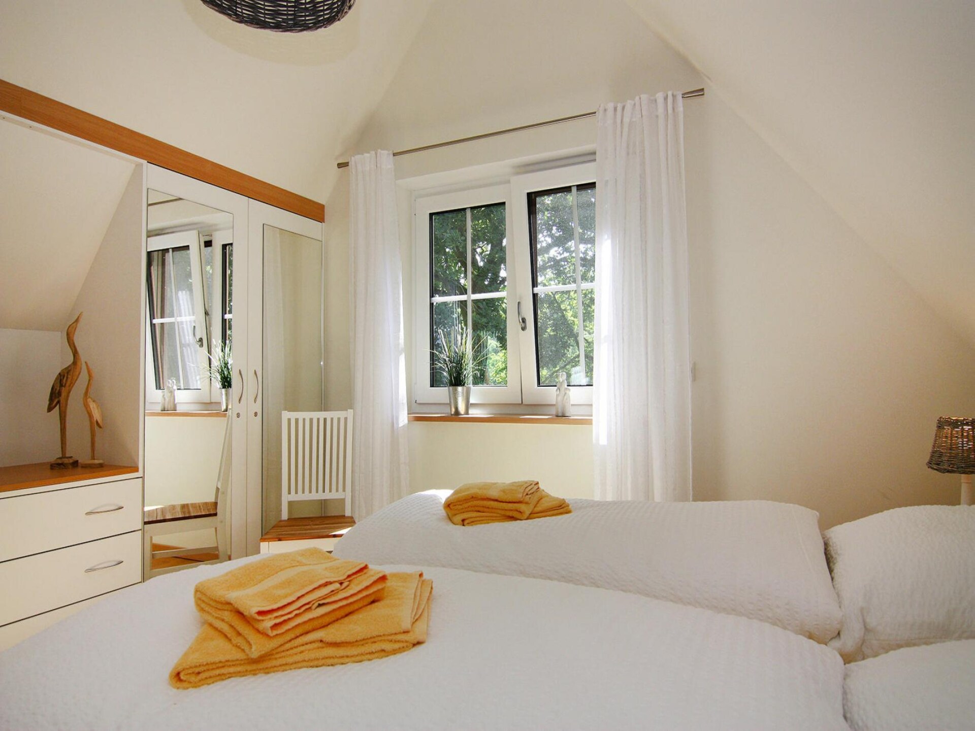 Kranichnest: Vrijstaand vakantiehuis met sauna aan de lagune van Usedom - foto 14