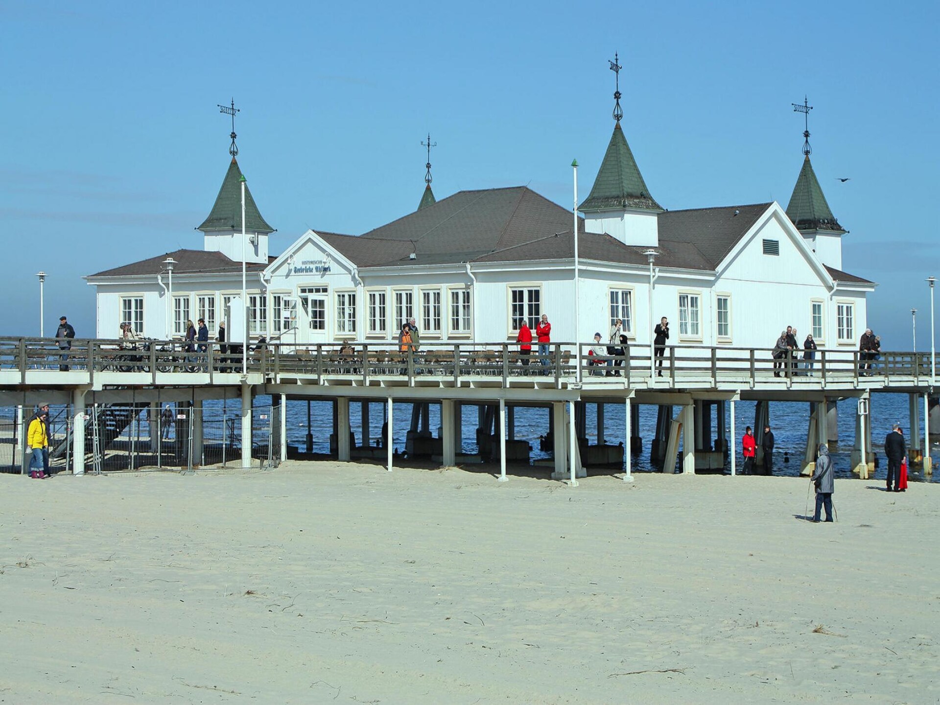 Kranichnest: Vrijstaand vakantiehuis met sauna aan de lagune van Usedom - foto 21