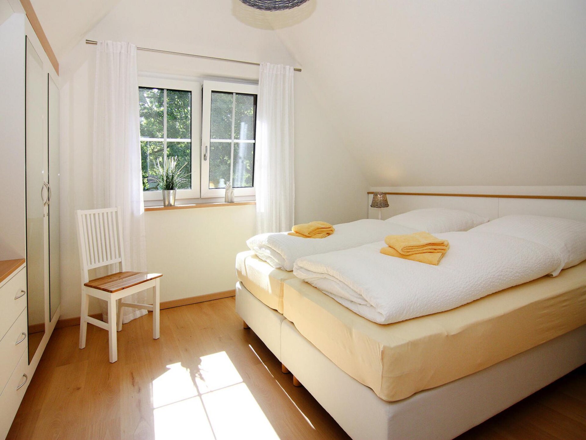 Kranichnest: Vrijstaand vakantiehuis met sauna aan de lagune van Usedom - foto 13