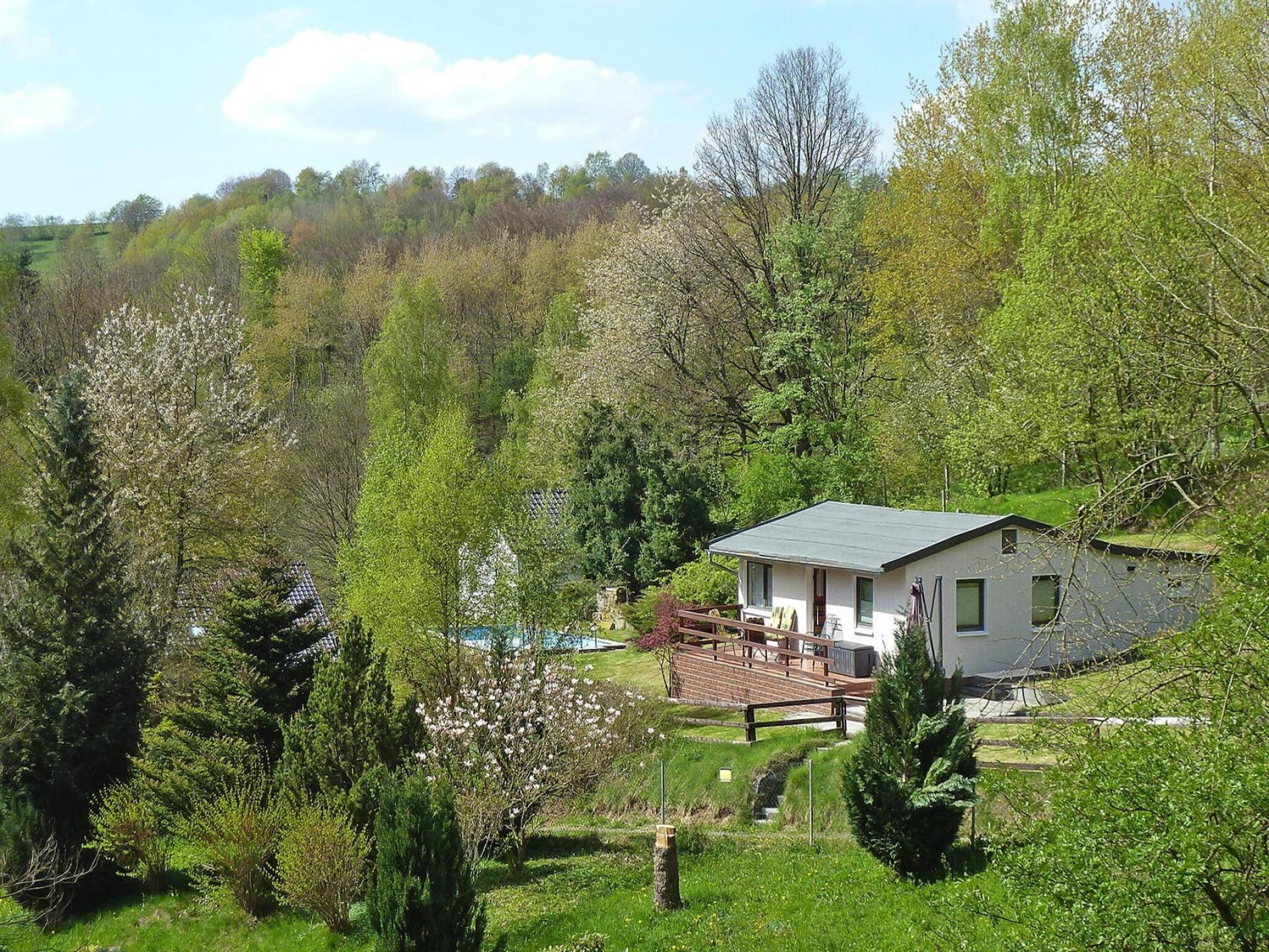 Rustgevend vakantiehuis in Steinbach-Hallenberg met boszicht - foto 9