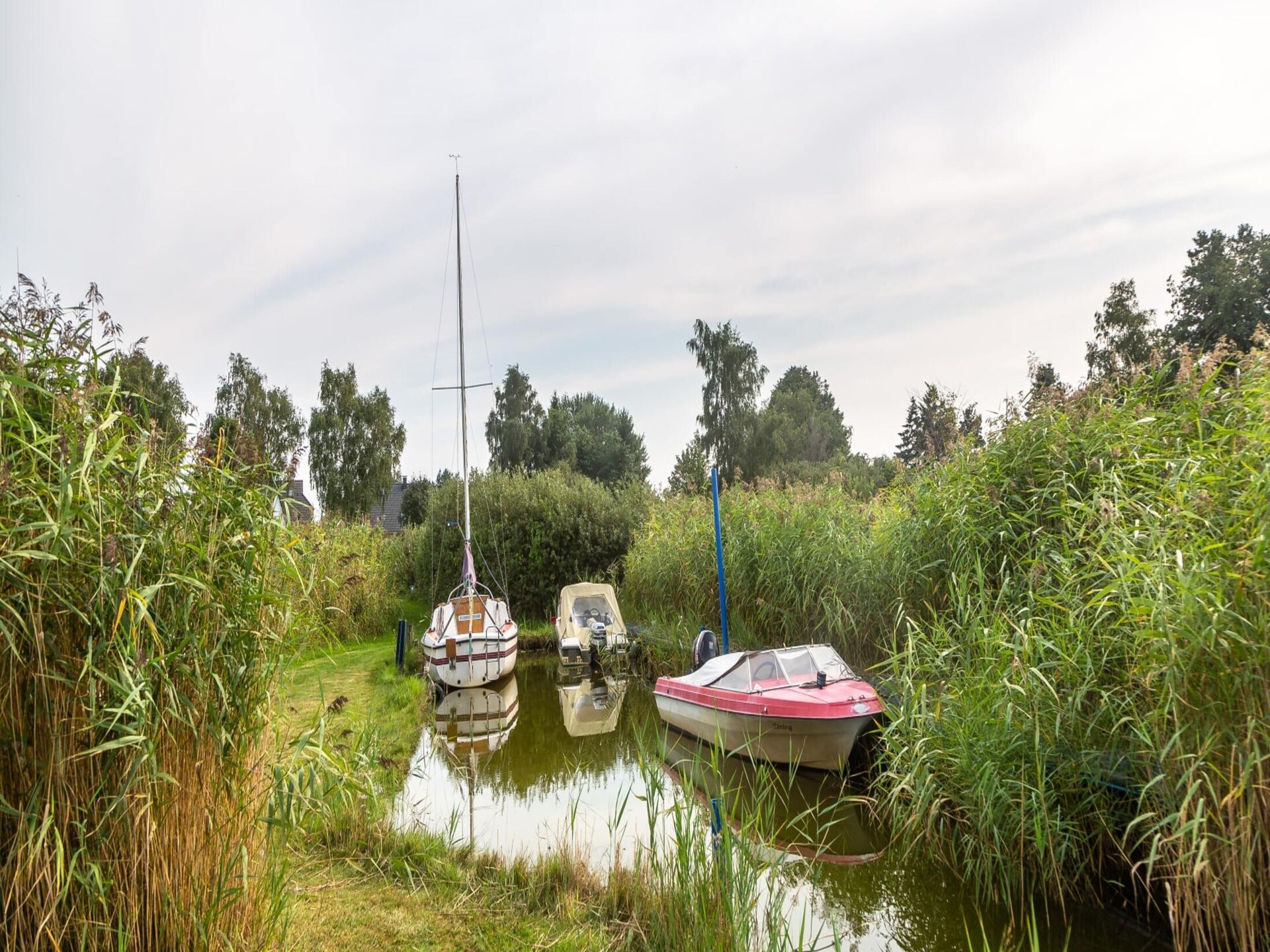 Rieten droom aan de lagune: luxe saunahuis vlakbij het water in Fuhlendorf - foto 19