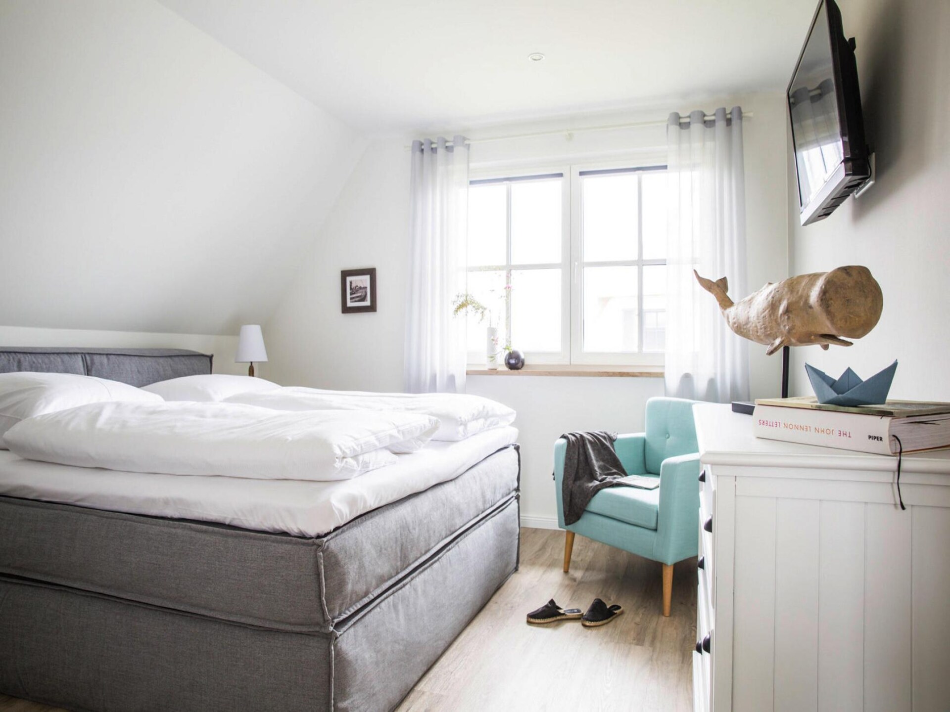Vrijstaand rieten dakhuis met sauna aan de lagune, 100m van het water - foto 5