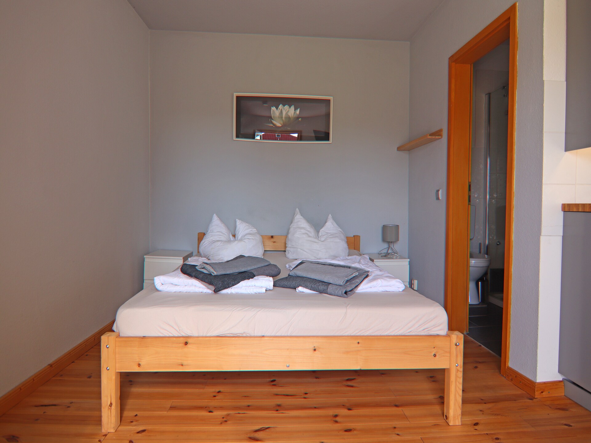 Op 300 m van het meer: Knus appartement voor 2 personen in Mirow - foto 14