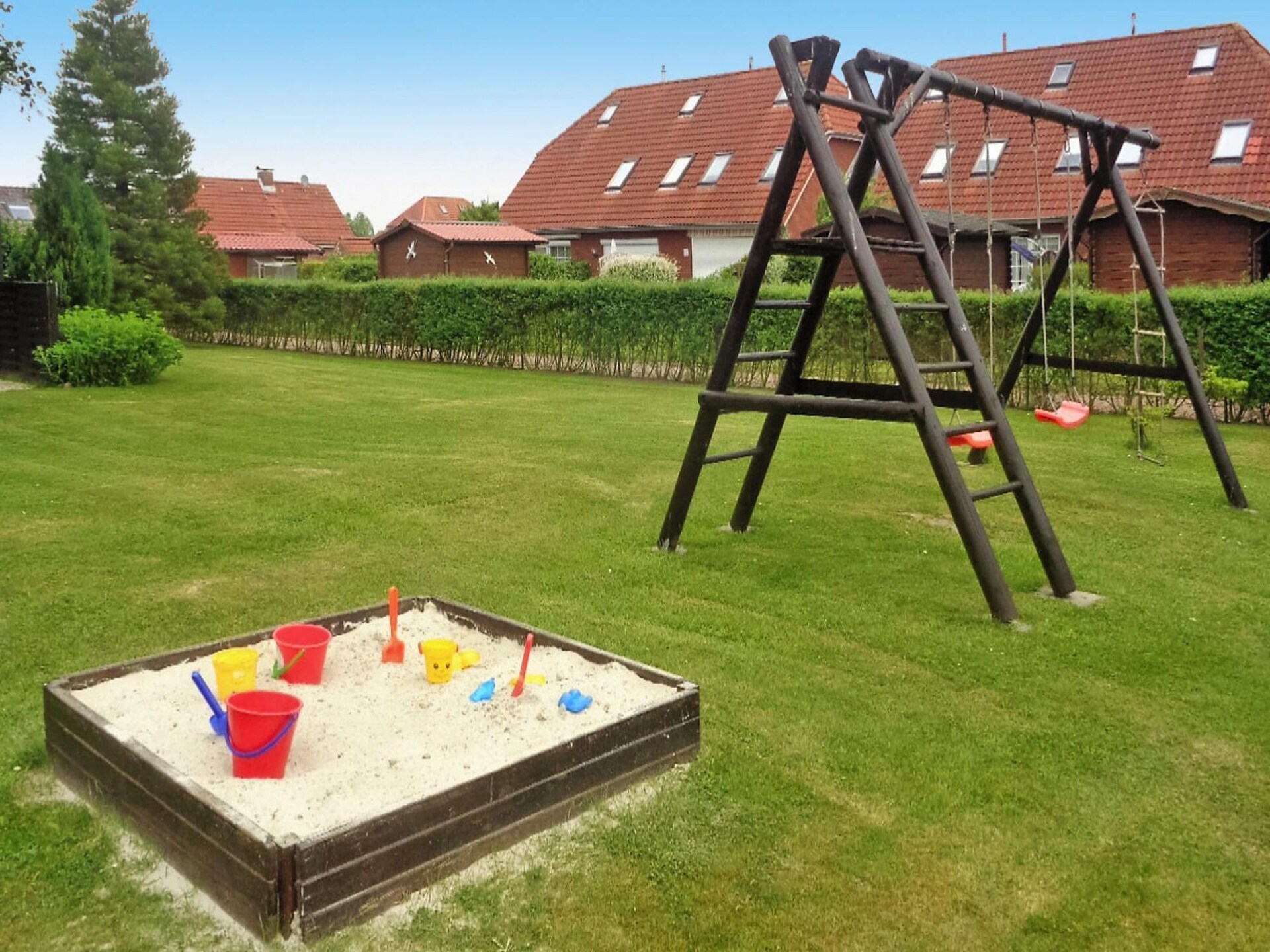 Zonovergoten vakantiehuis met grote tuin, vlakbij strand Neßmersiel - foto 15