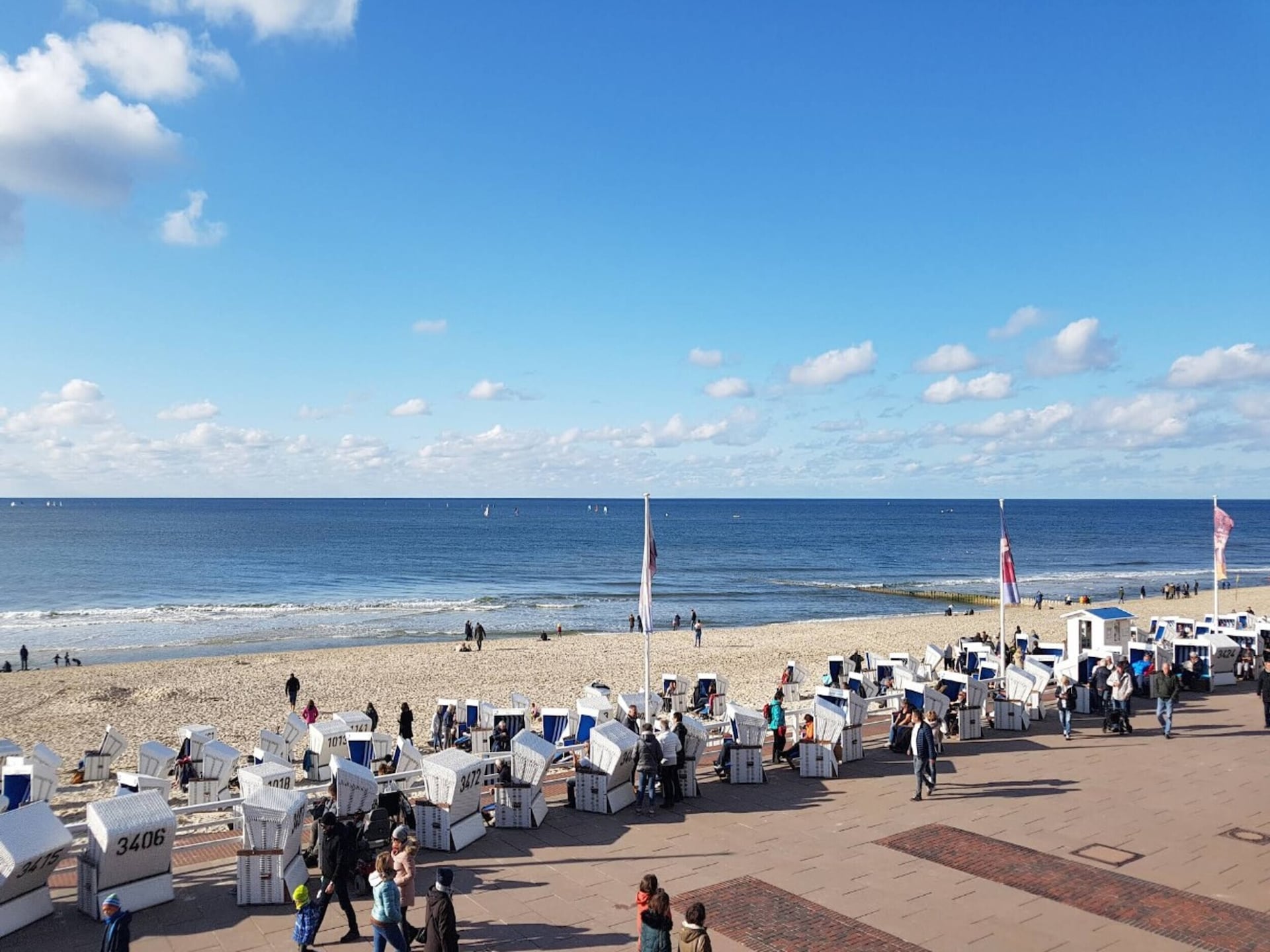 Op 1,0 km van zee: Ruim appartement voor 6 personen in Westerland - foto 15