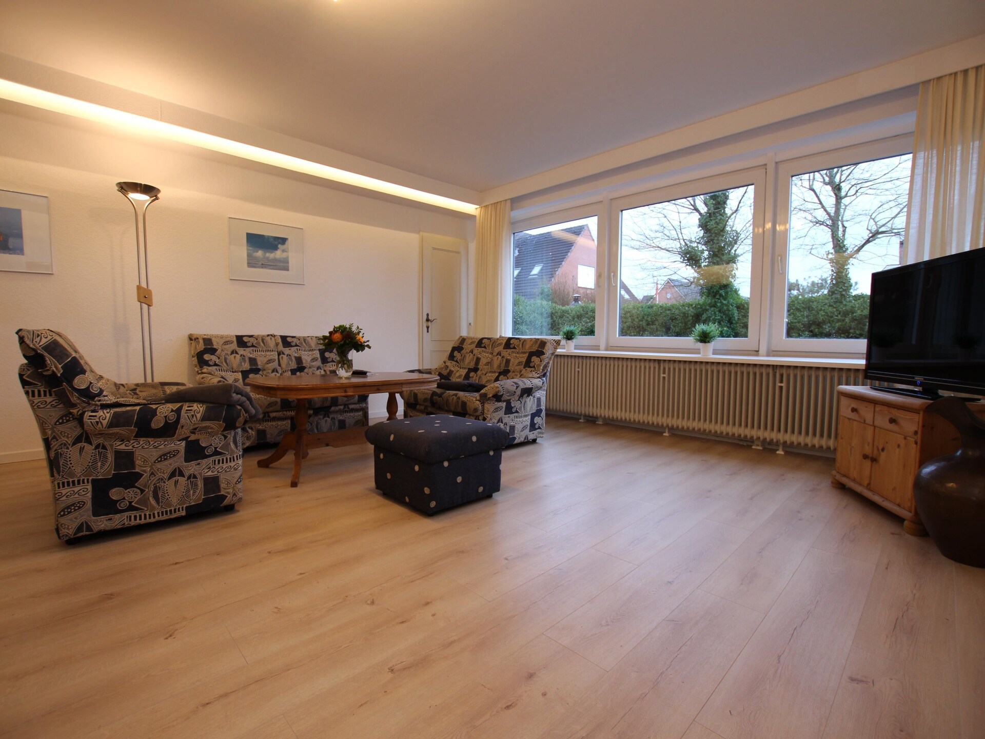 Licht appartement aan de golfbaan in rustig Alt-Westerland, vlakbij zee - foto 9