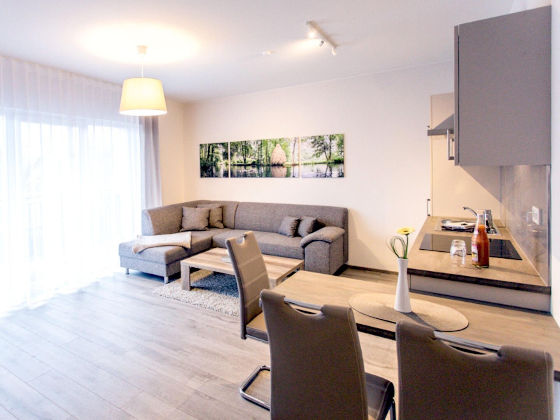 2-persoons appartement aan het meer in Lübben - foto 5