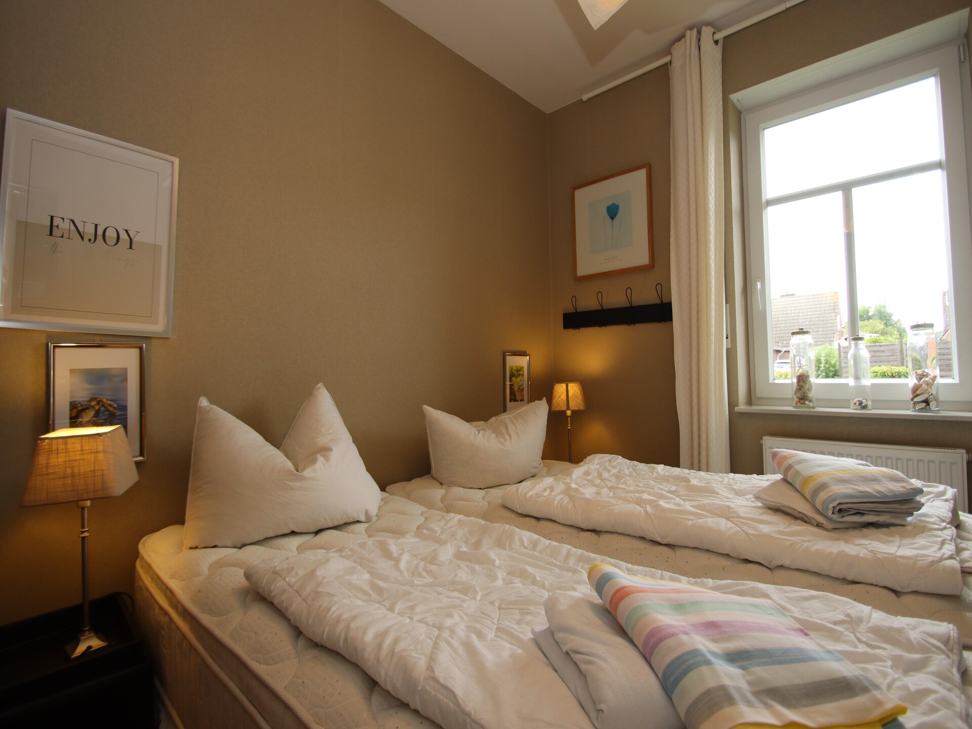 Op 1,0 km van zee: Modern appartement Fewo Alte Liebe in Dornumersiel - foto 17