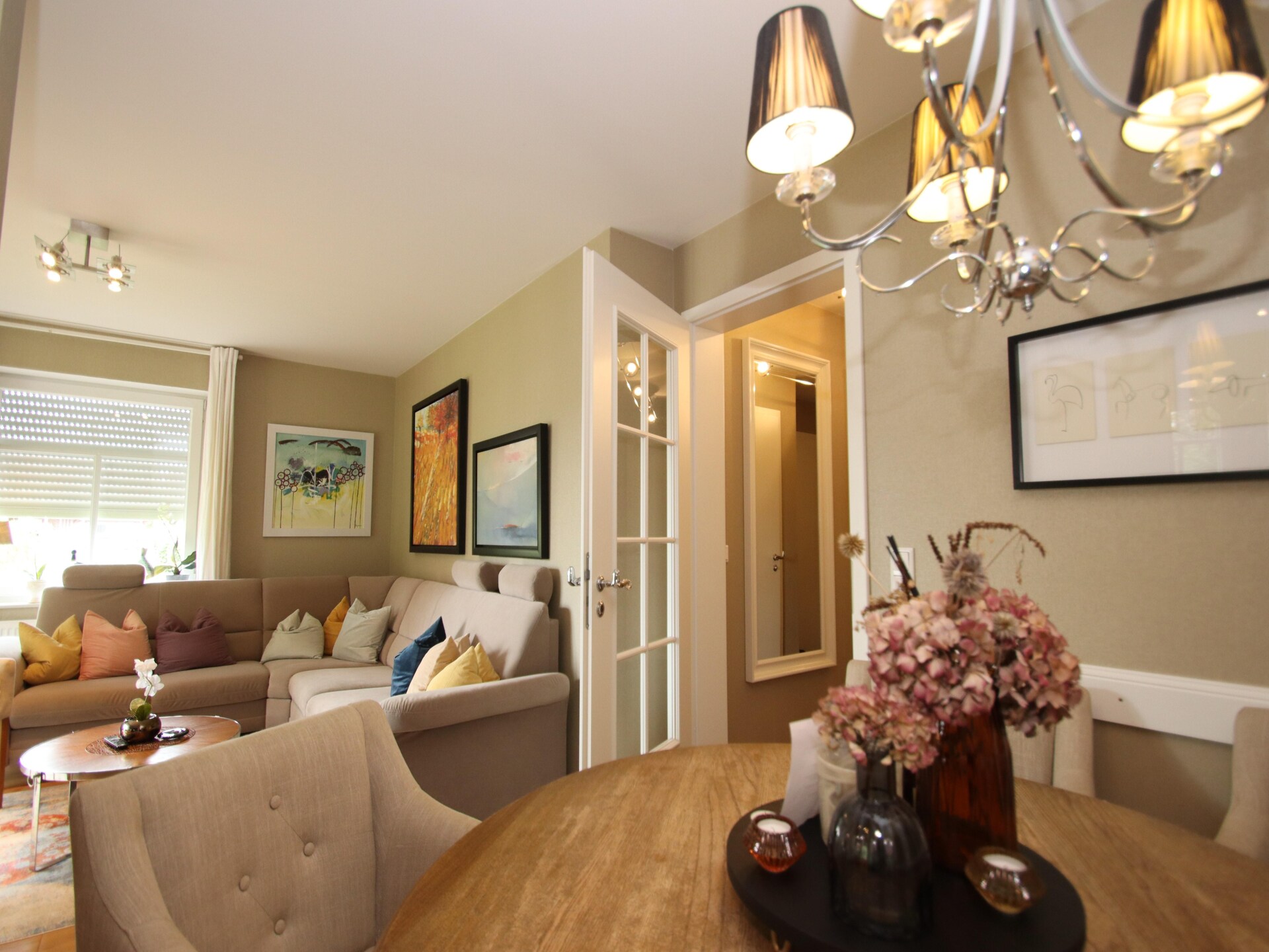 Op 1,0 km van zee: Modern appartement Fewo Alte Liebe in Dornumersiel - foto 11