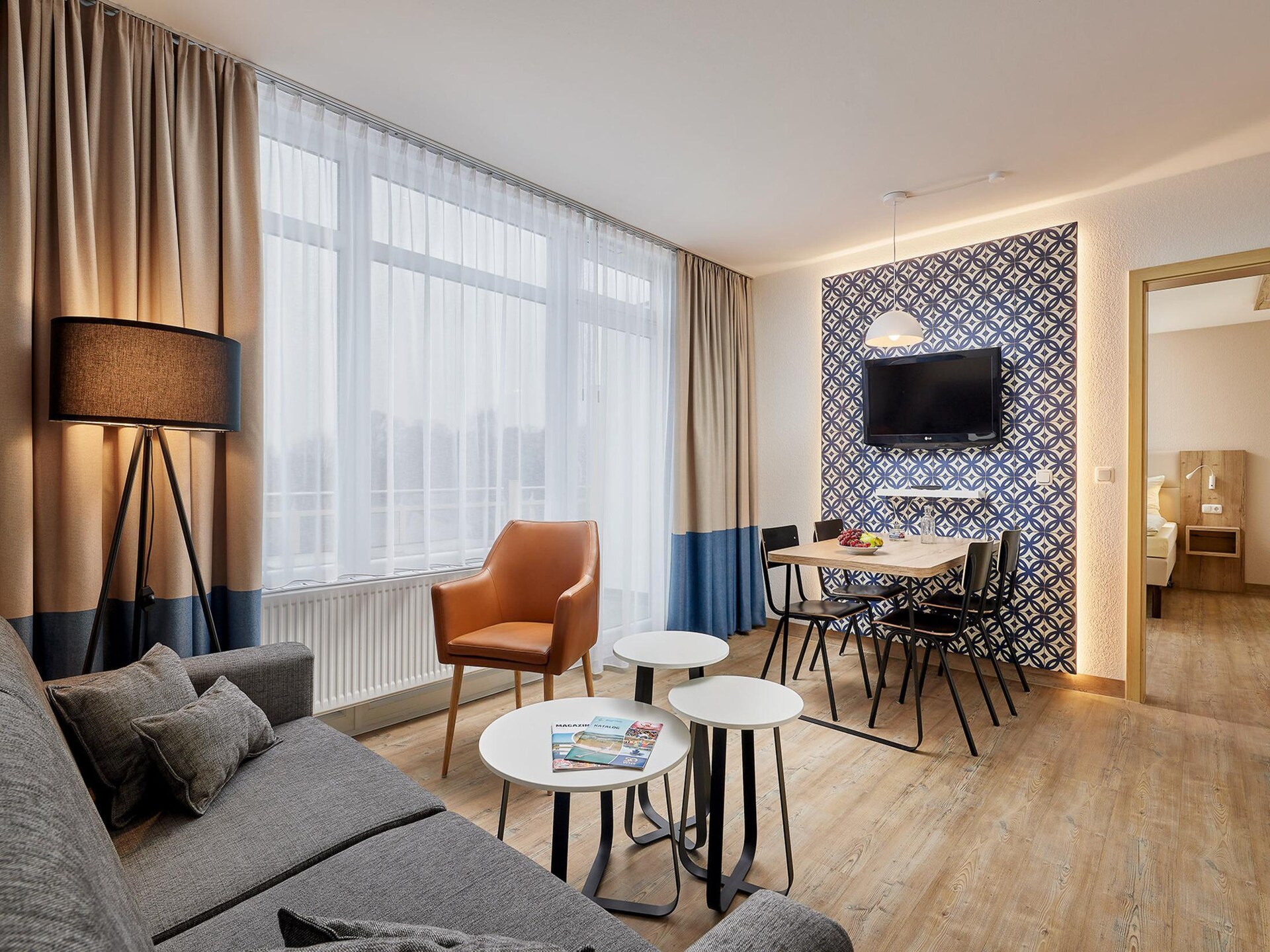 Appartement Luv/Lee op 500m van het Oostzeestrand in Weissenhäuser Strand - foto 3