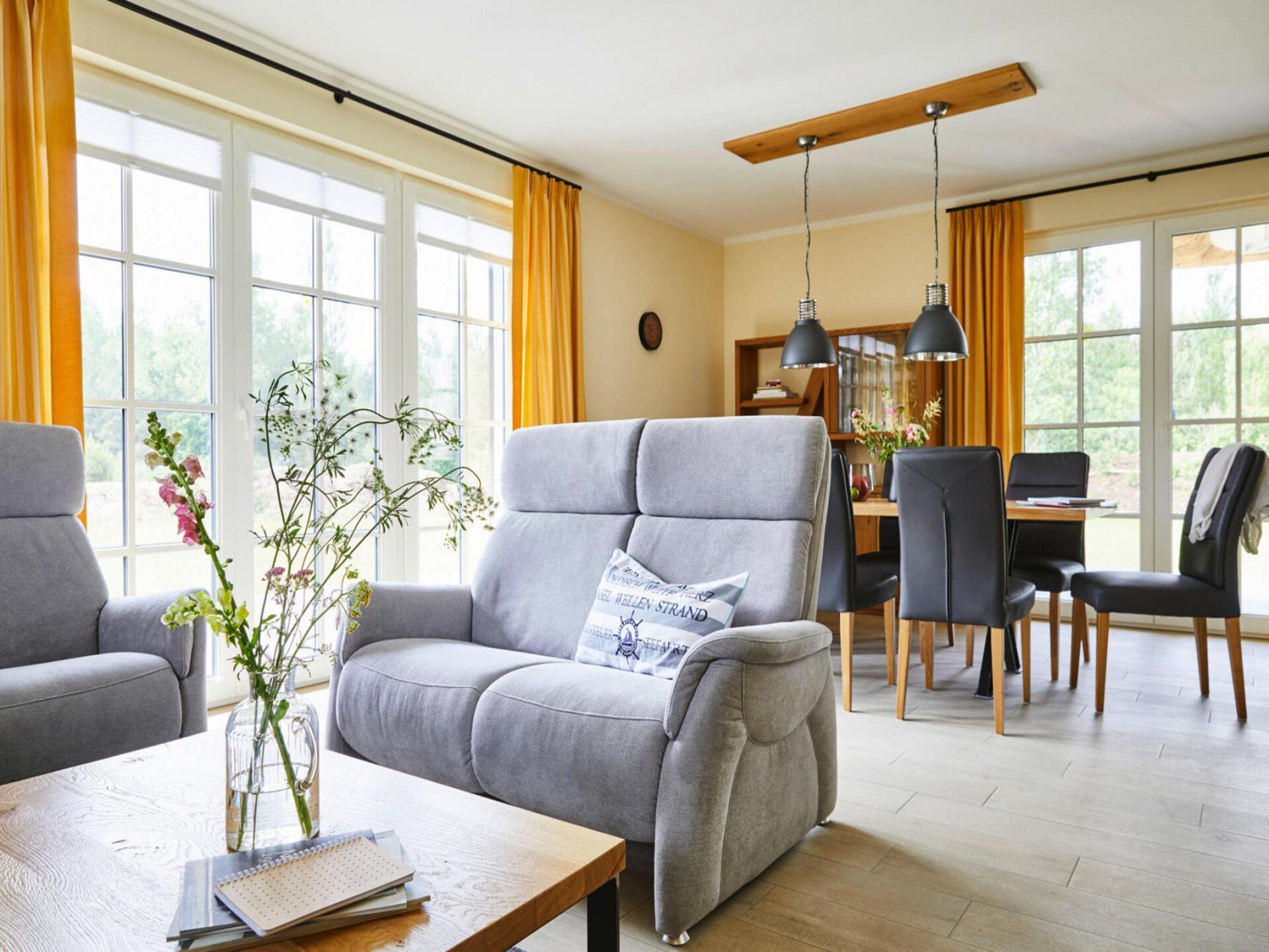 Rieten droom aan de lagune: luxe vakantiehuis voor 8 personen in Fuhlendorf - foto 5
