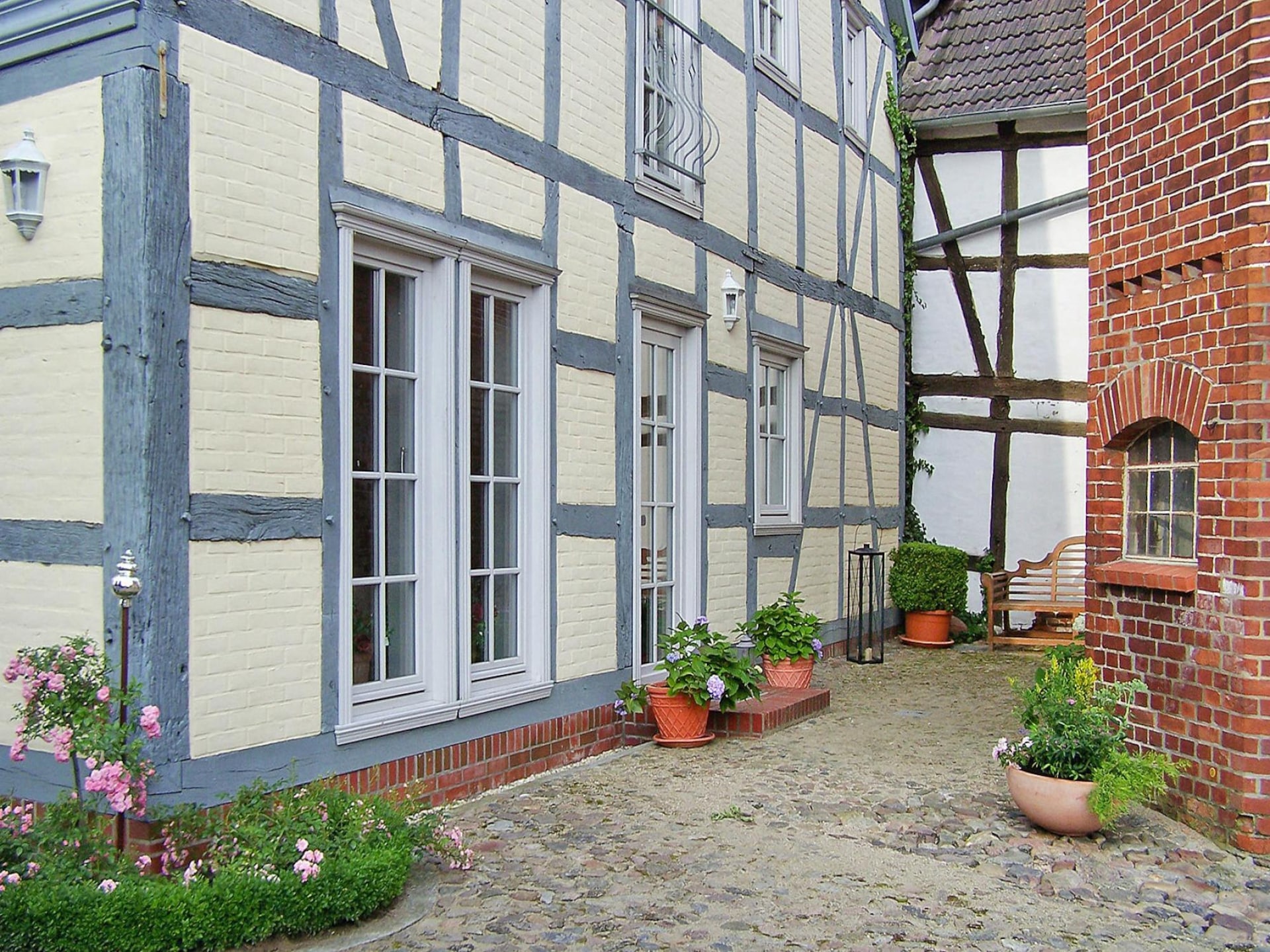 Ecologisch vakwerkhuis Rosenhof aan de Löcknitz bij Lenzen – 250m² voor 8 personen - foto 21