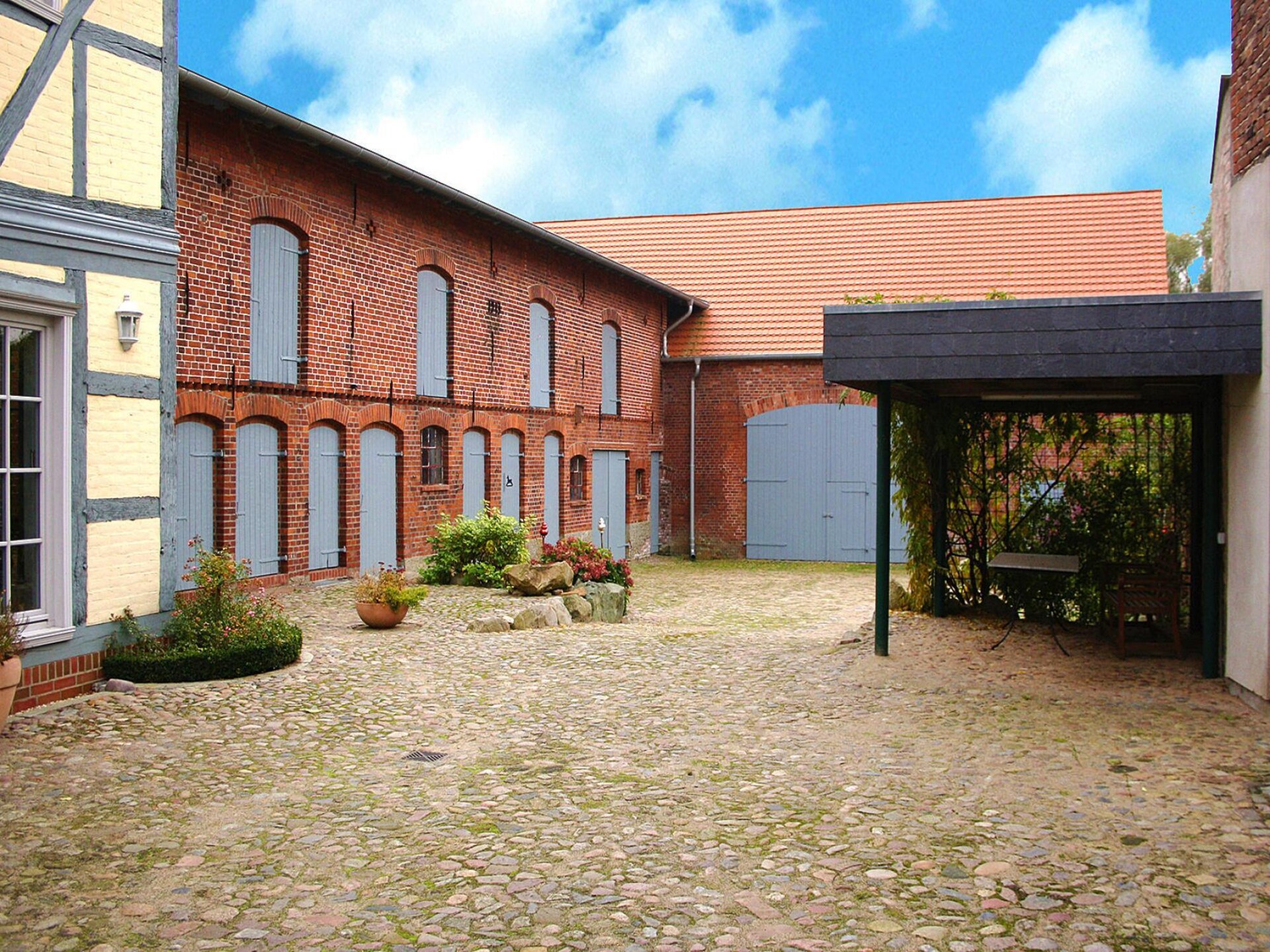 Ecologisch vakwerkhuis Rosenhof aan de Löcknitz bij Lenzen – 250m² voor 8 personen - foto 20