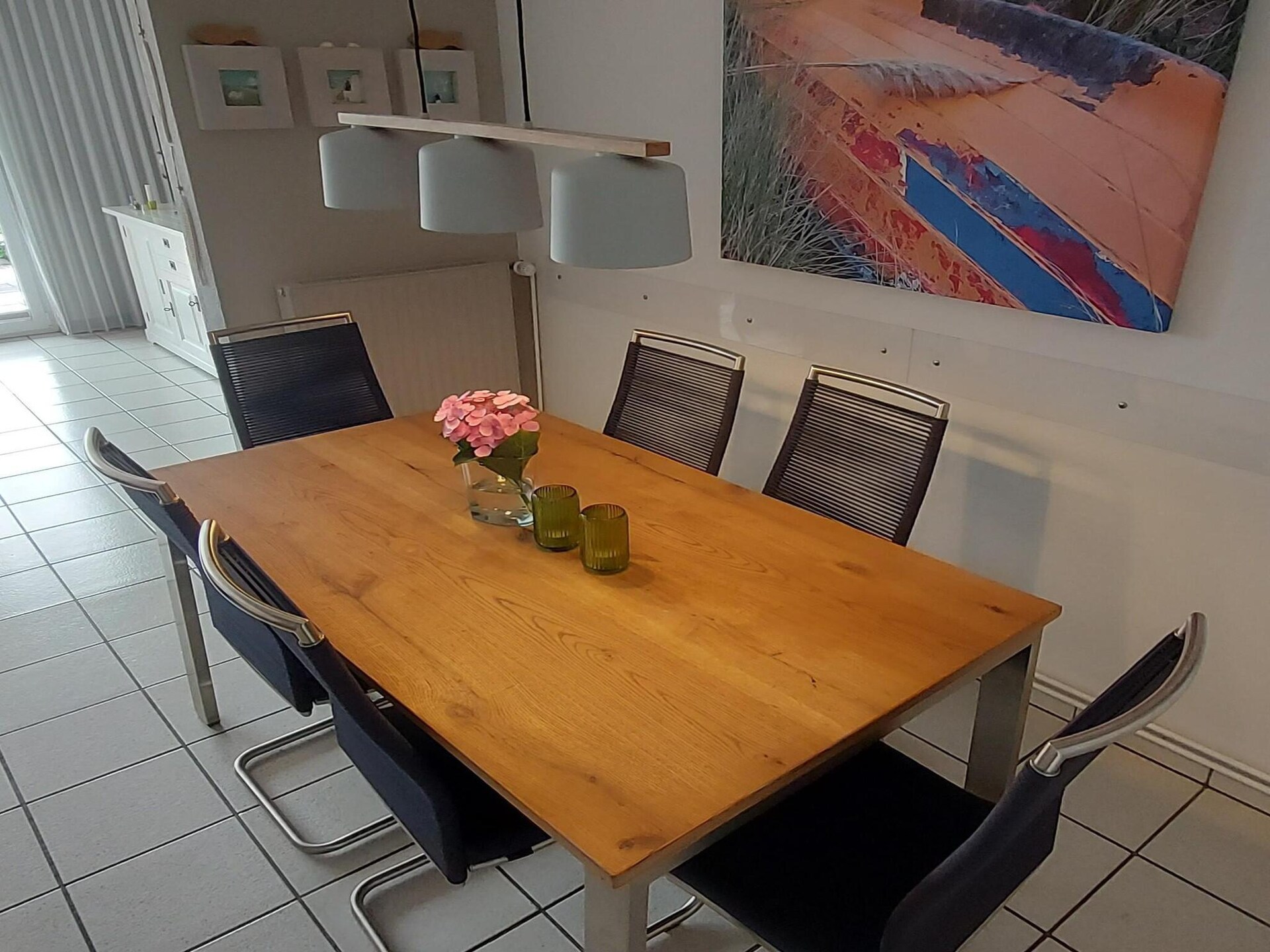 Op 300 m van zee: Rustgevend vakantiehuis in centrum Friedrichskoog-Spitze - foto 5